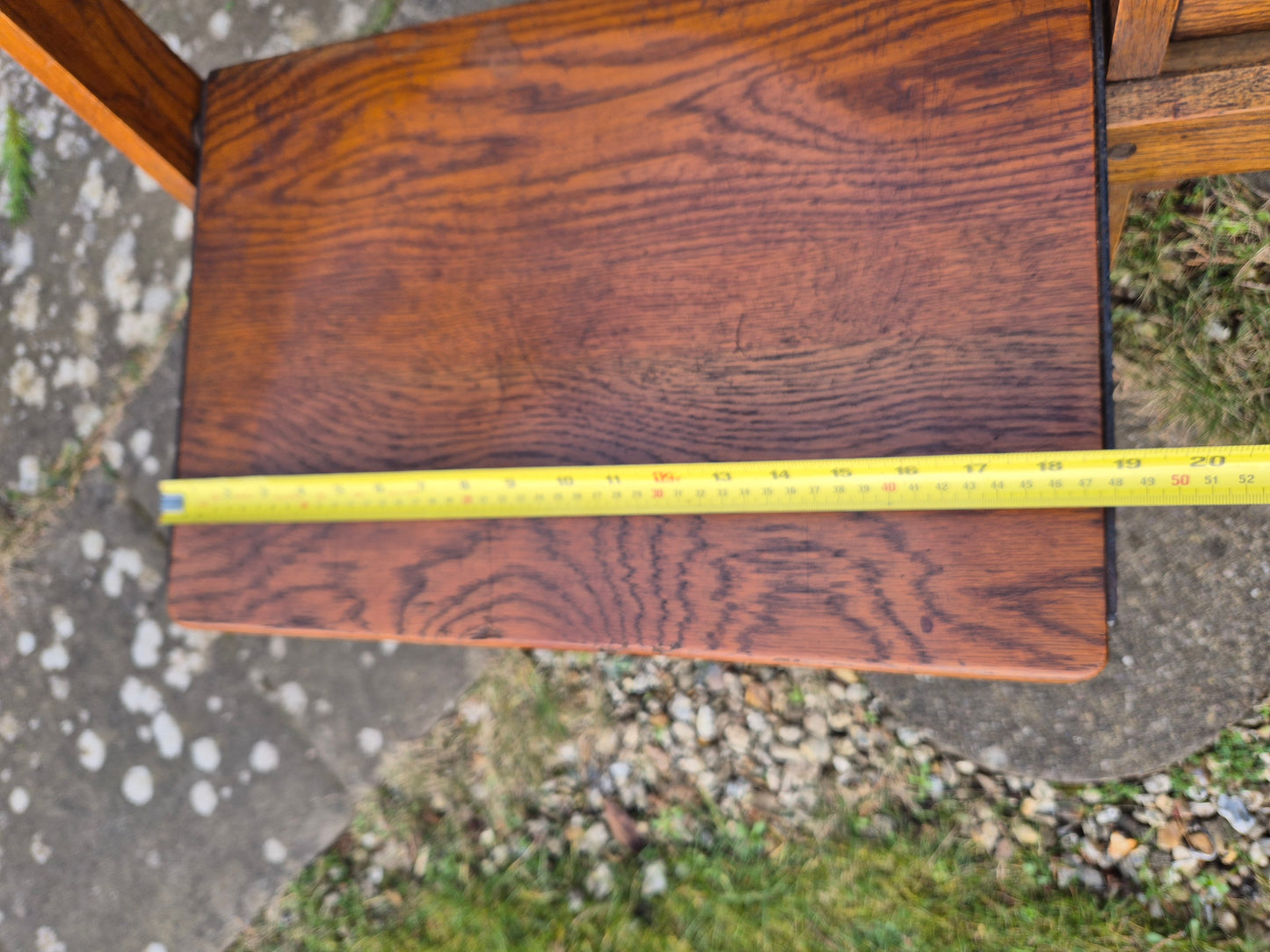 Vintage 1930s 2 Seater Chapel Folding Chairs