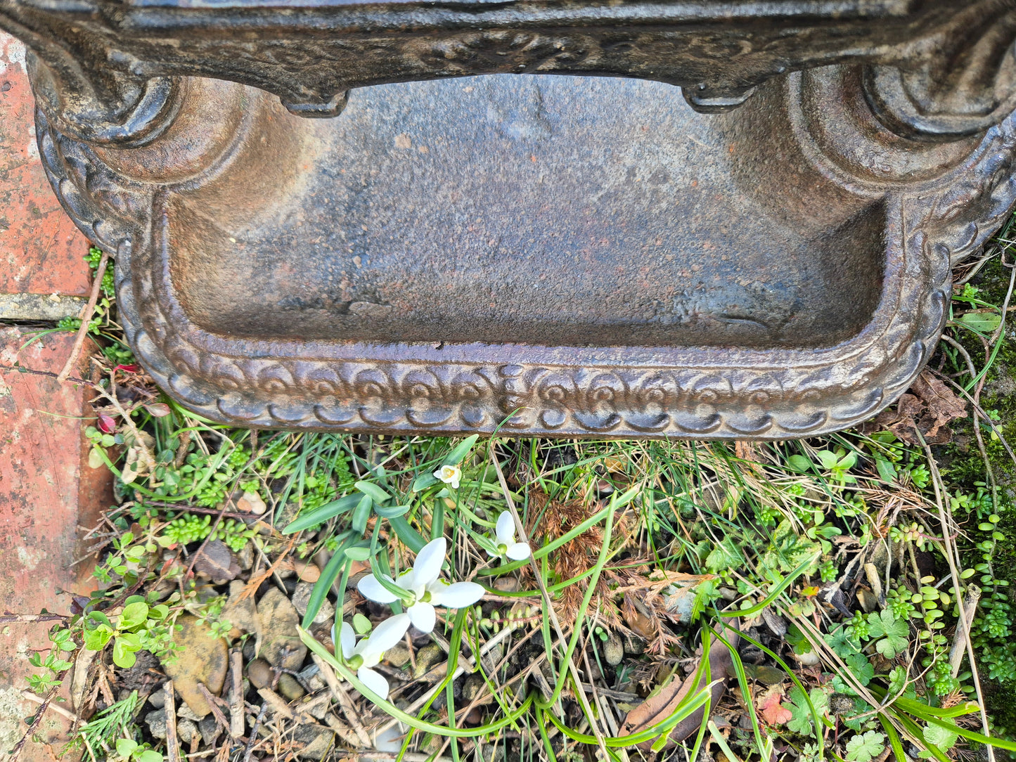 Antique Victorian Boot Scraper, English Country House Decor Cast Iron
