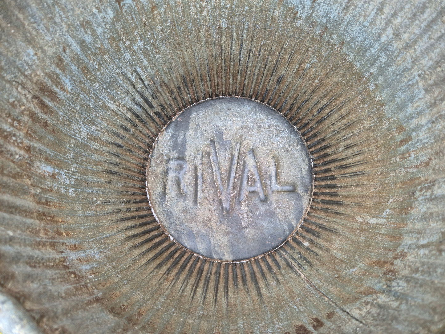 Vintage Galvanised Dolly Tub RIVAL - Original Old