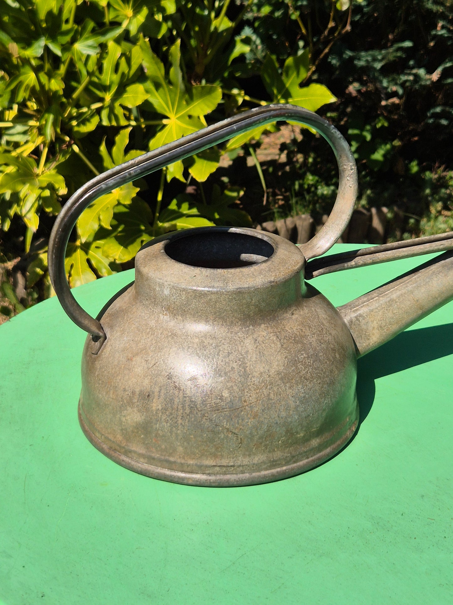 Vintage Galvanised 6 Pint Long Reach Watering Can