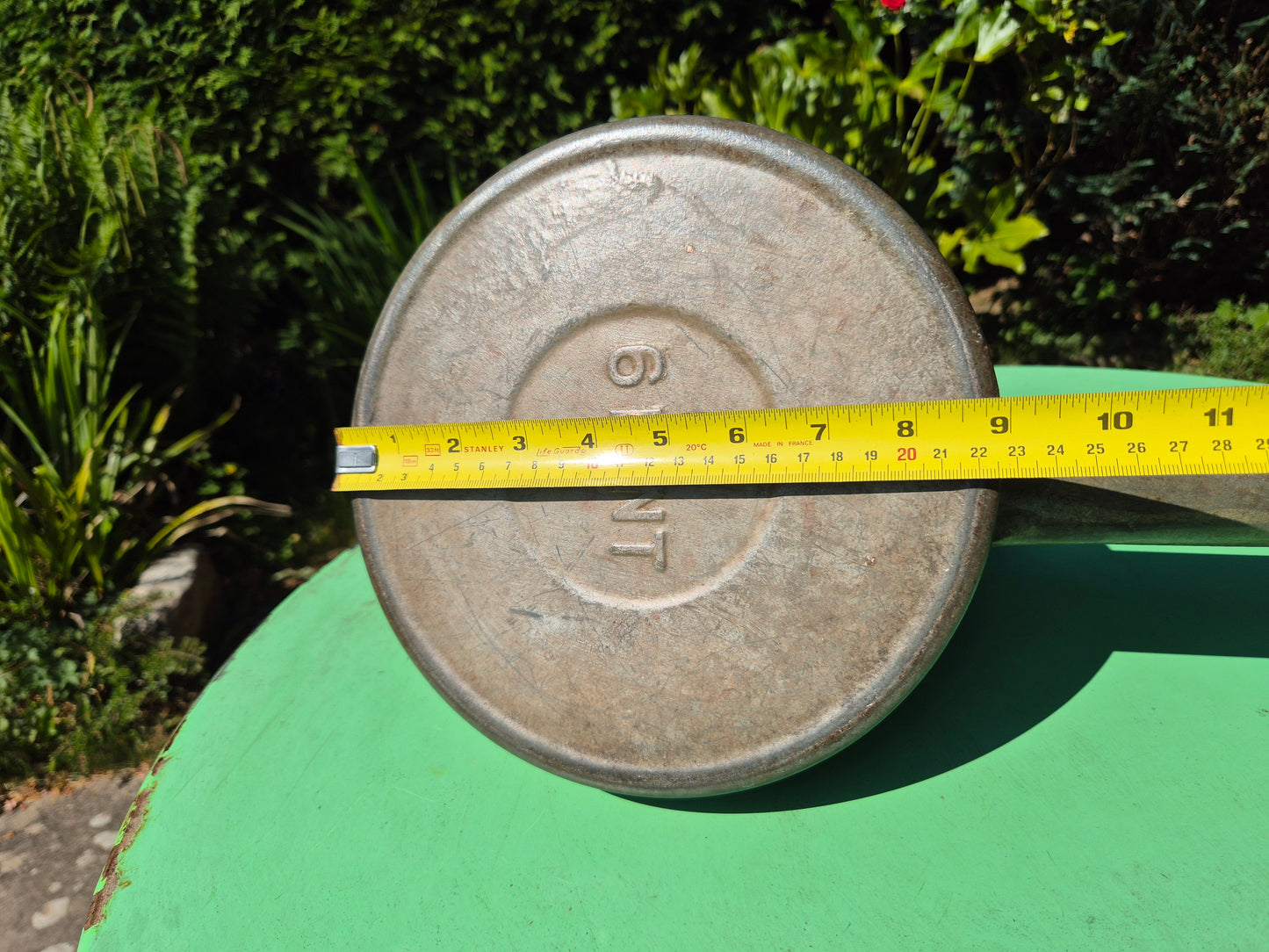 Vintage Galvanised 6 Pint Long Reach Watering Can