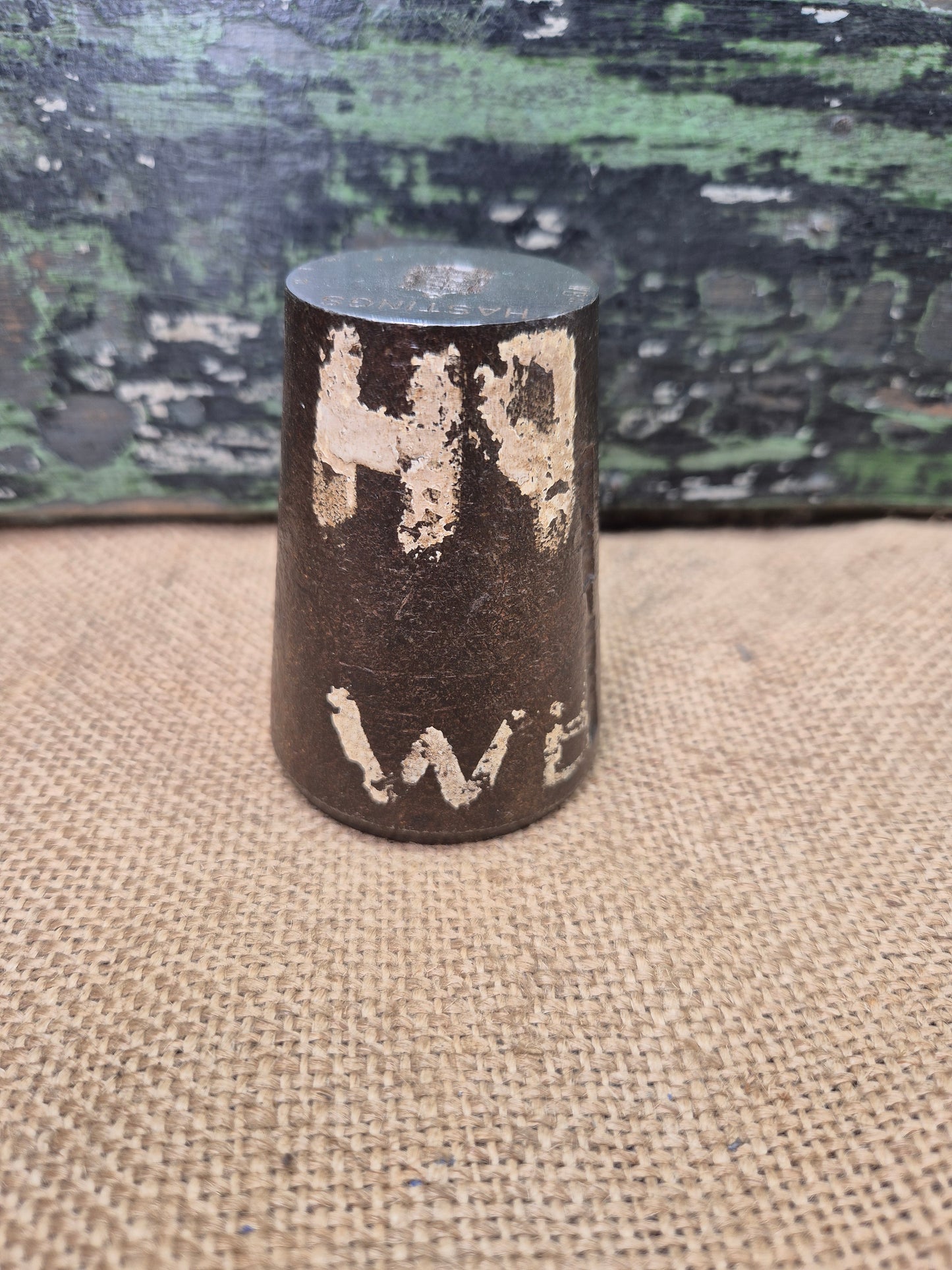 Vintage Silver Charm Making Die Stamp HASTINGS Industrial