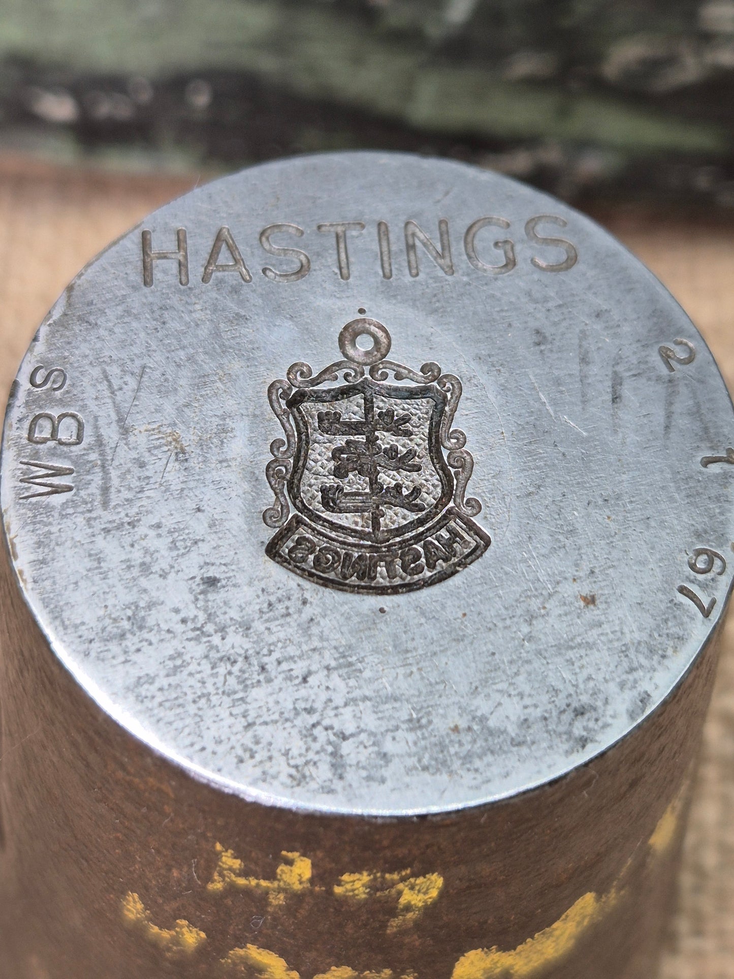Vintage Silver Charm Making Die Stamp HASTINGS Industrial