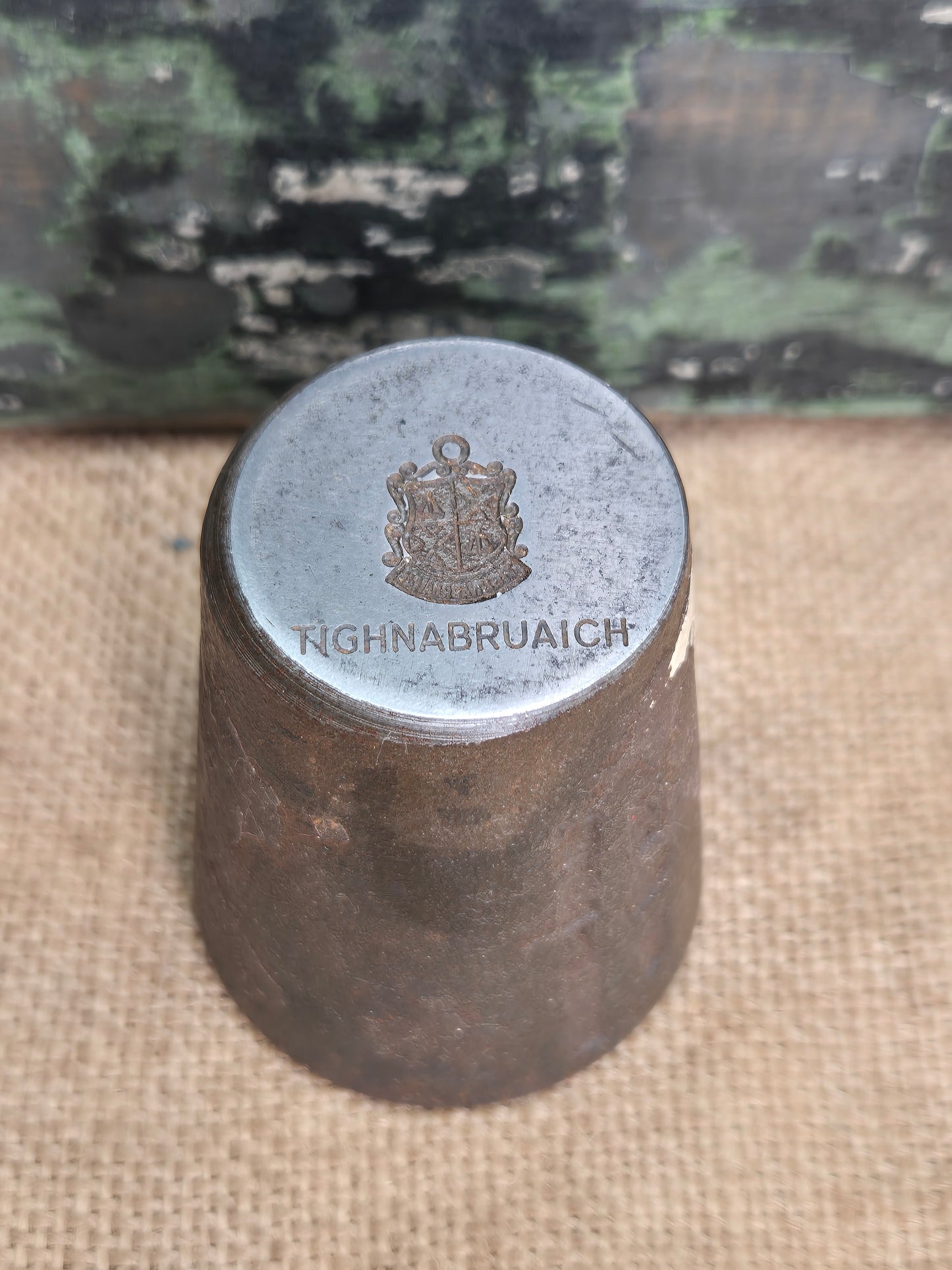 Vintage Silver Charm Making Die Stamp Industrial - Tighnabruaich Scotland