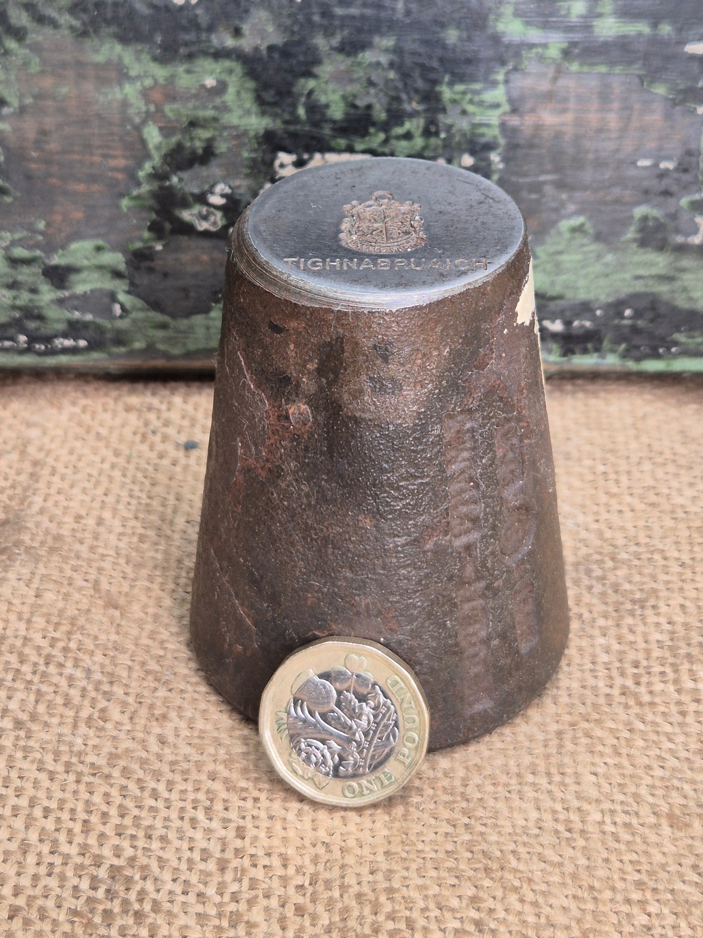 Vintage Silver Charm Making Die Stamp Industrial - Tighnabruaich Scotland