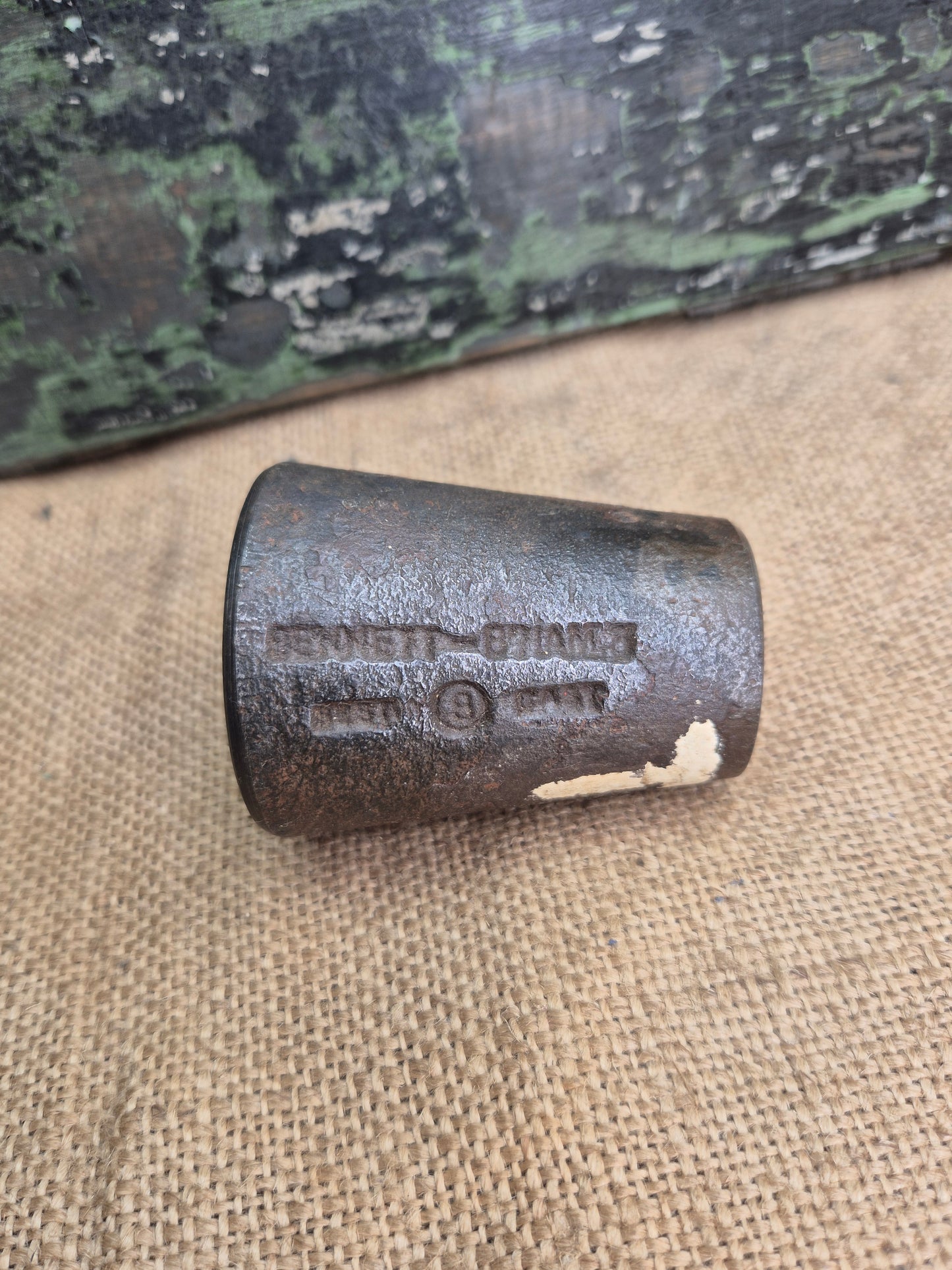 Vintage Silver Charm Making Die Stamp Industrial - Tighnabruaich Scotland