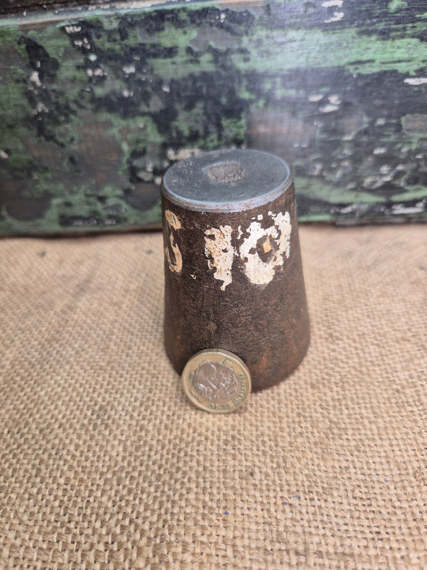 Vintage Silver Travel Charm Metal Die Stamp ST MAWES Old Tool Jewellery