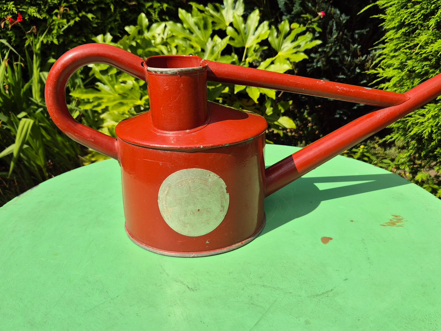 Vintage Haws Galvanised Watering Can Long Reach Gardening UK Postage Included