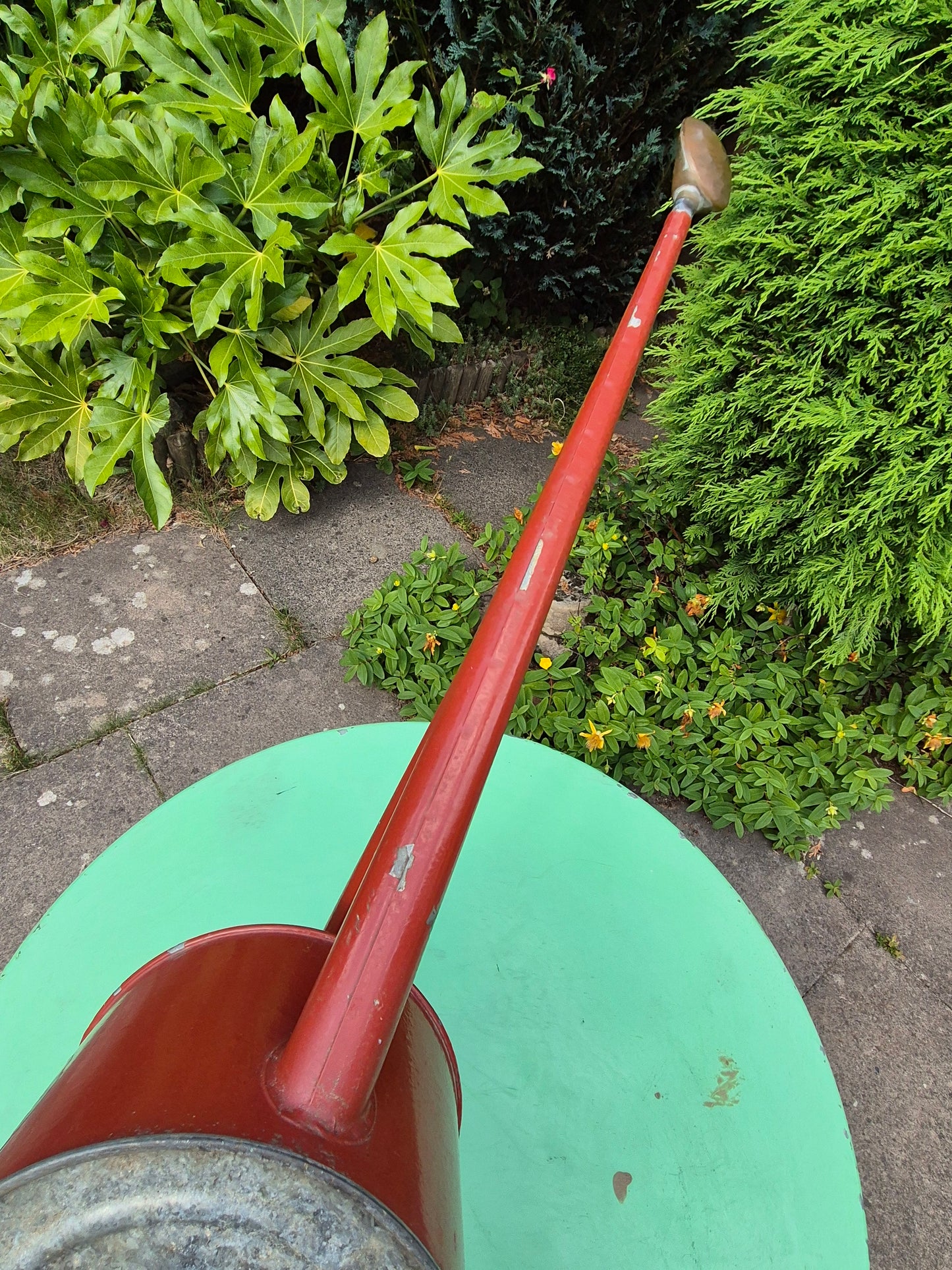 Vintage Haws Galvanised Watering Can Long Reach Gardening UK Postage Included