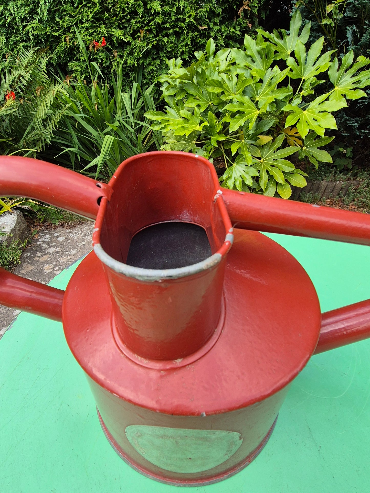 Vintage Haws Galvanised Watering Can Long Reach Gardening UK Postage Included