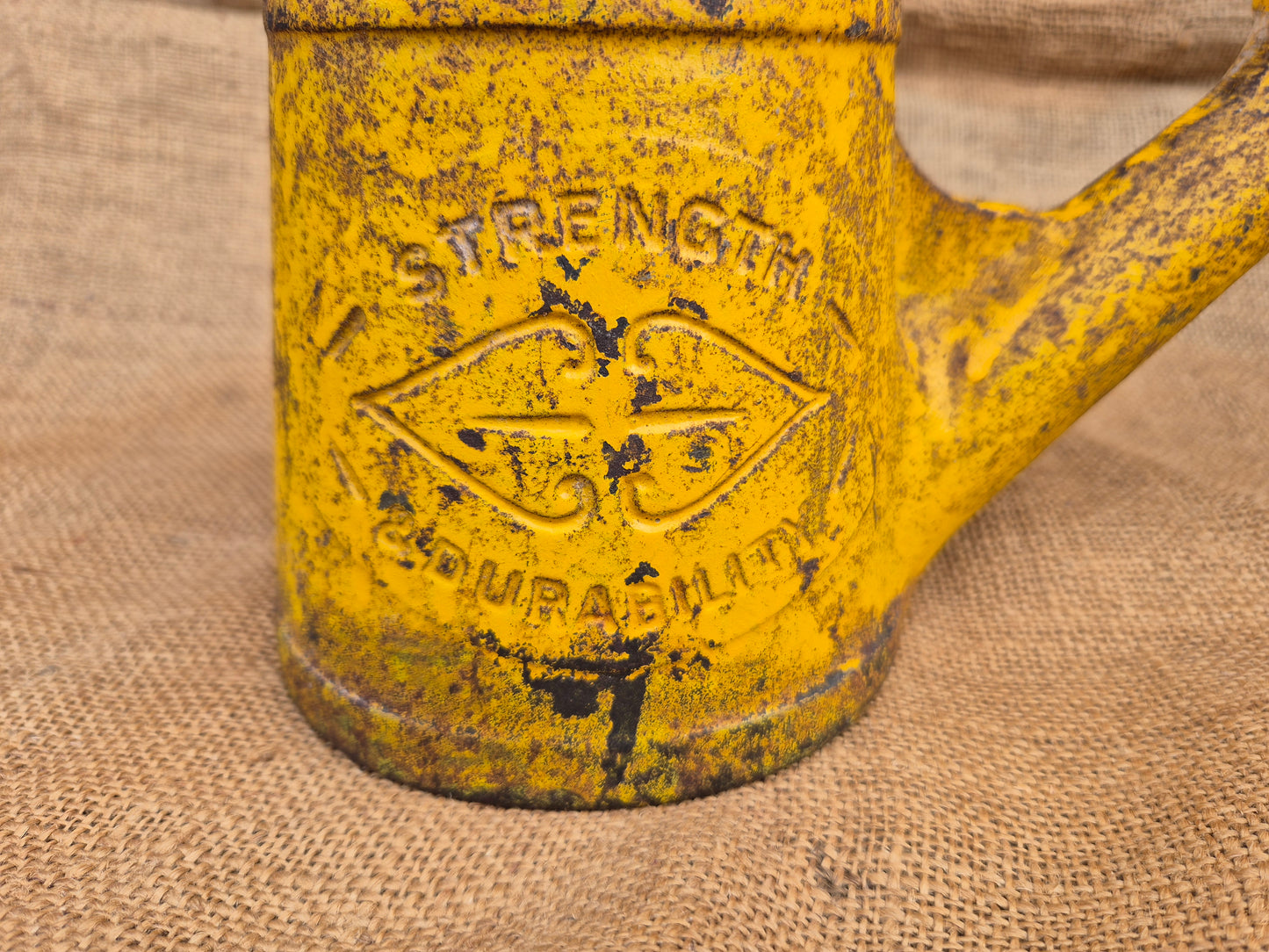 Antique Iron Engineers Construction Oil Lamp Unbreakable No18 by A G Wells