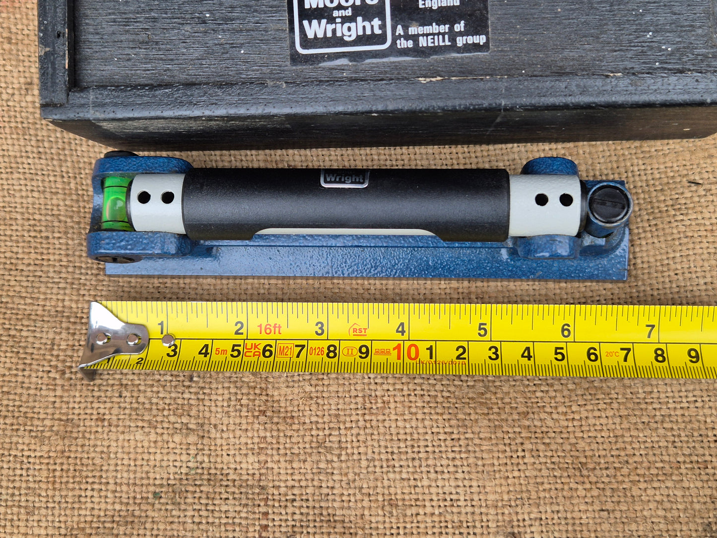 Vintage Moore & Wright Level Engineers ELS Good Condition 165mm