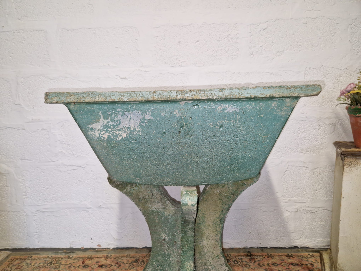 Vintage Garden Planters On Stands Unusual Last 2 Available