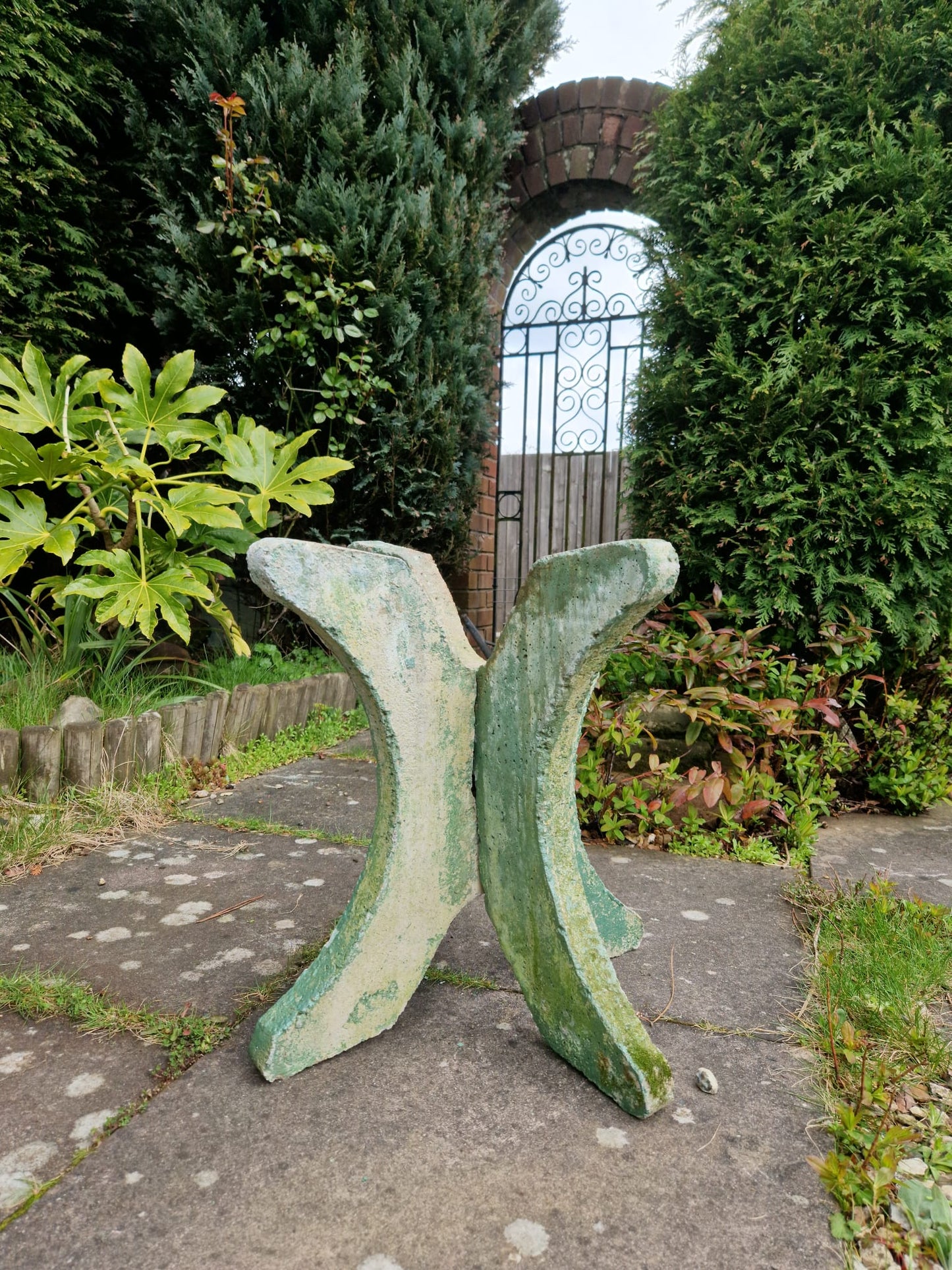 Vintage Garden Planters On Stands Unusual Last 2 Available