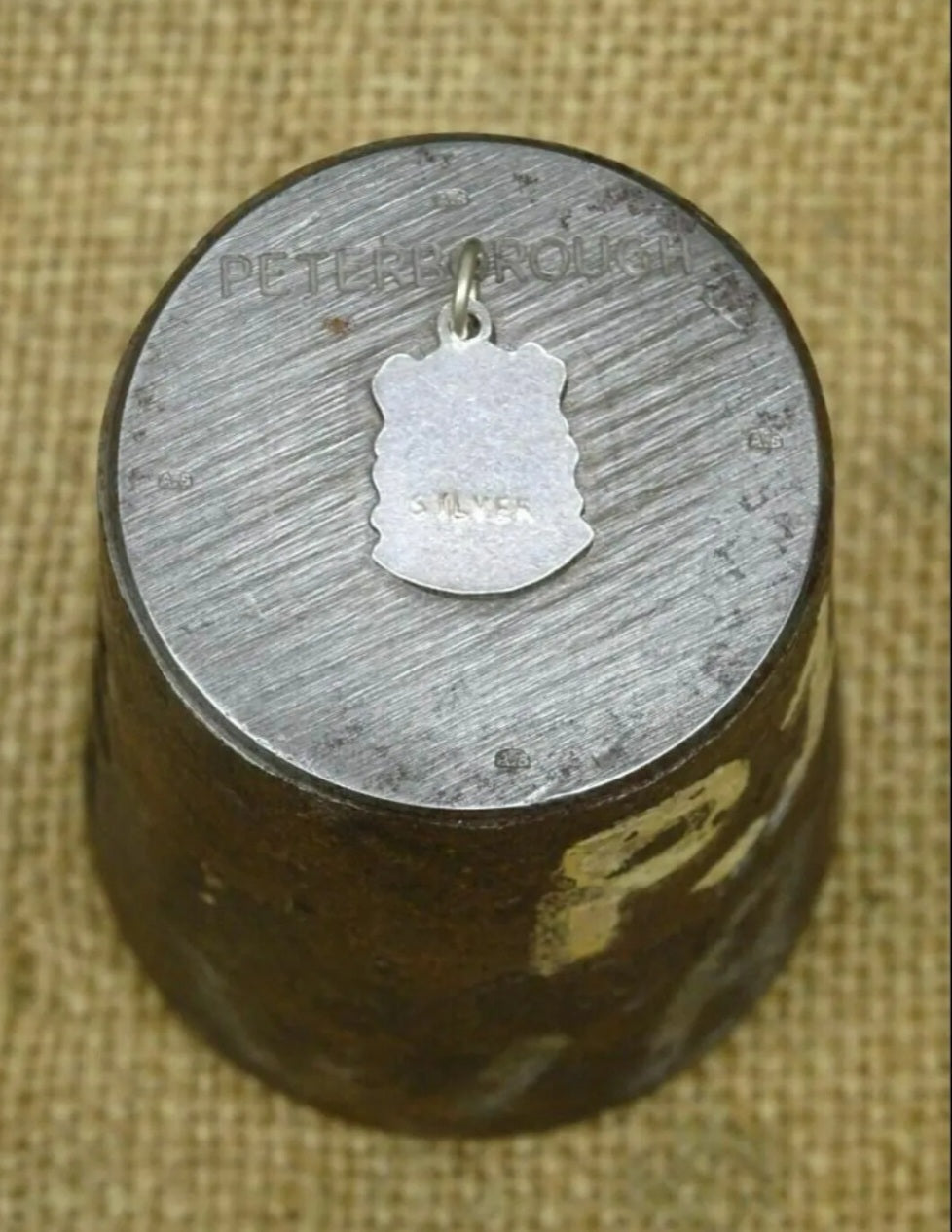 Vintage Silver Charm SCILLY ISLES Metal Die Stamp Making Industrial