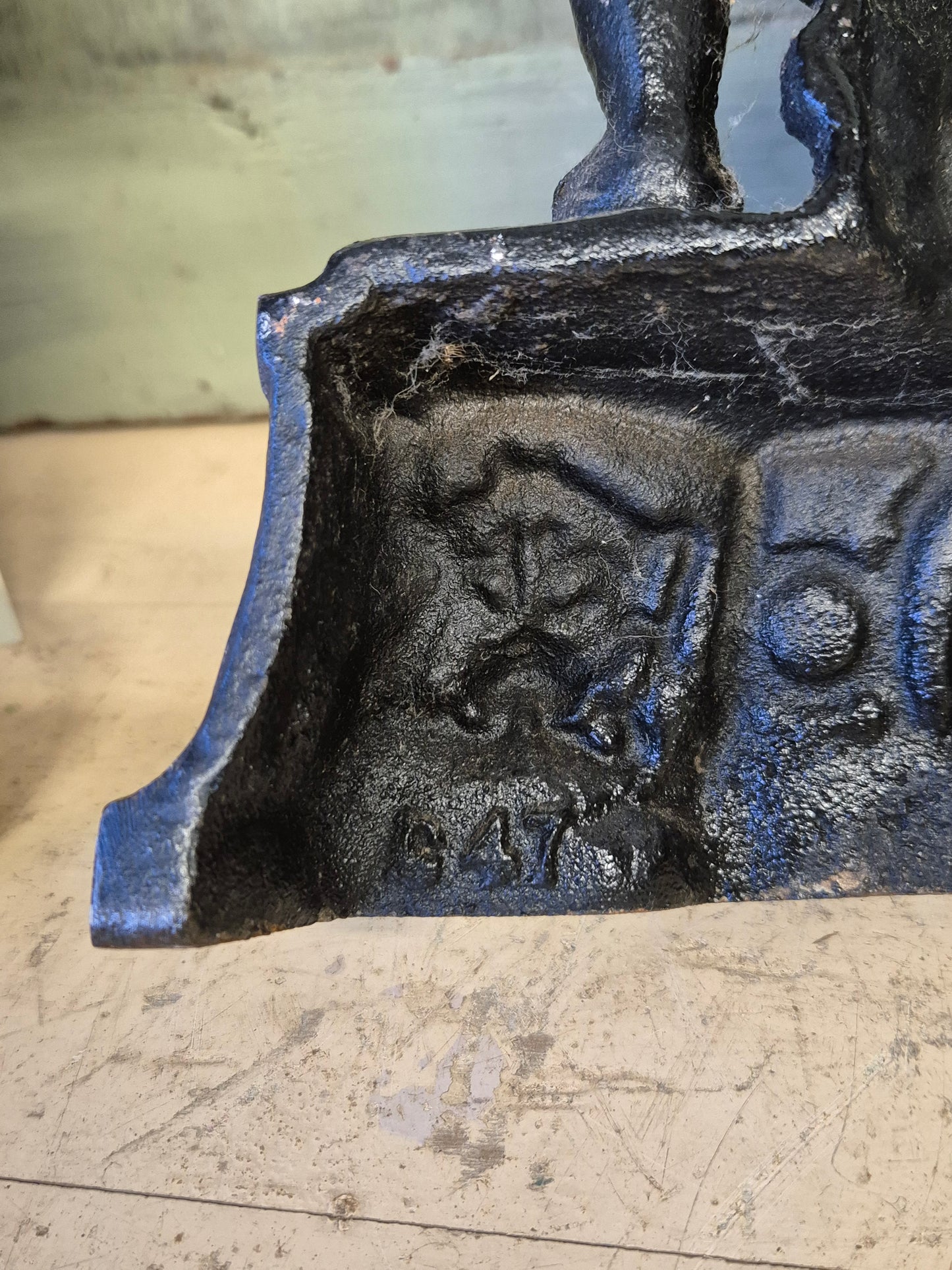 19th Century Cast Iron Mr Punch Door Stop