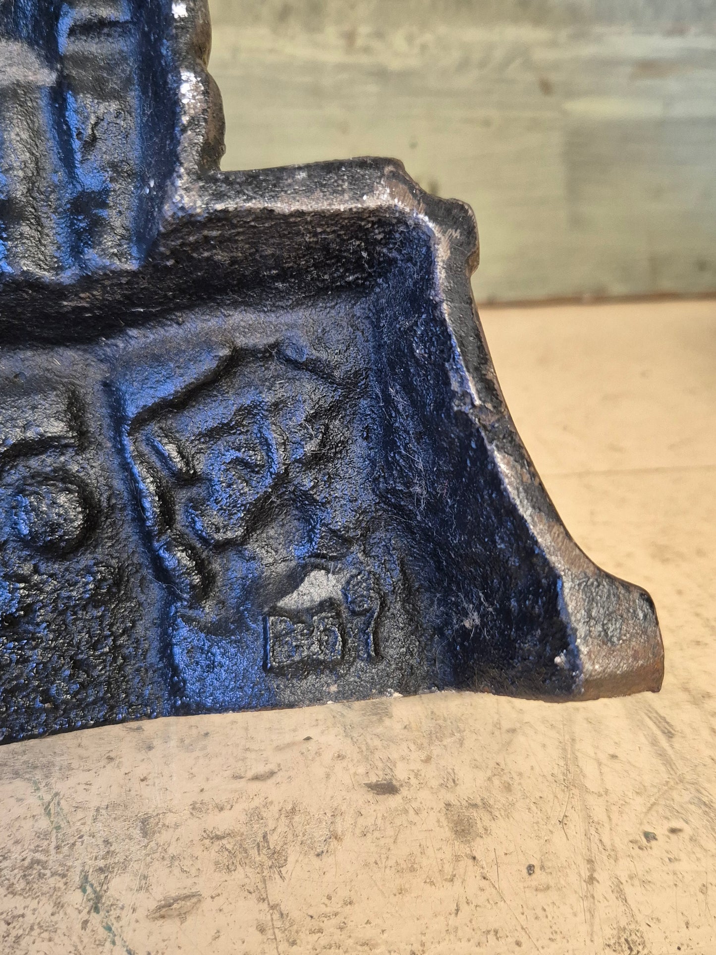 19th Century Cast Iron Mr Punch Door Stop