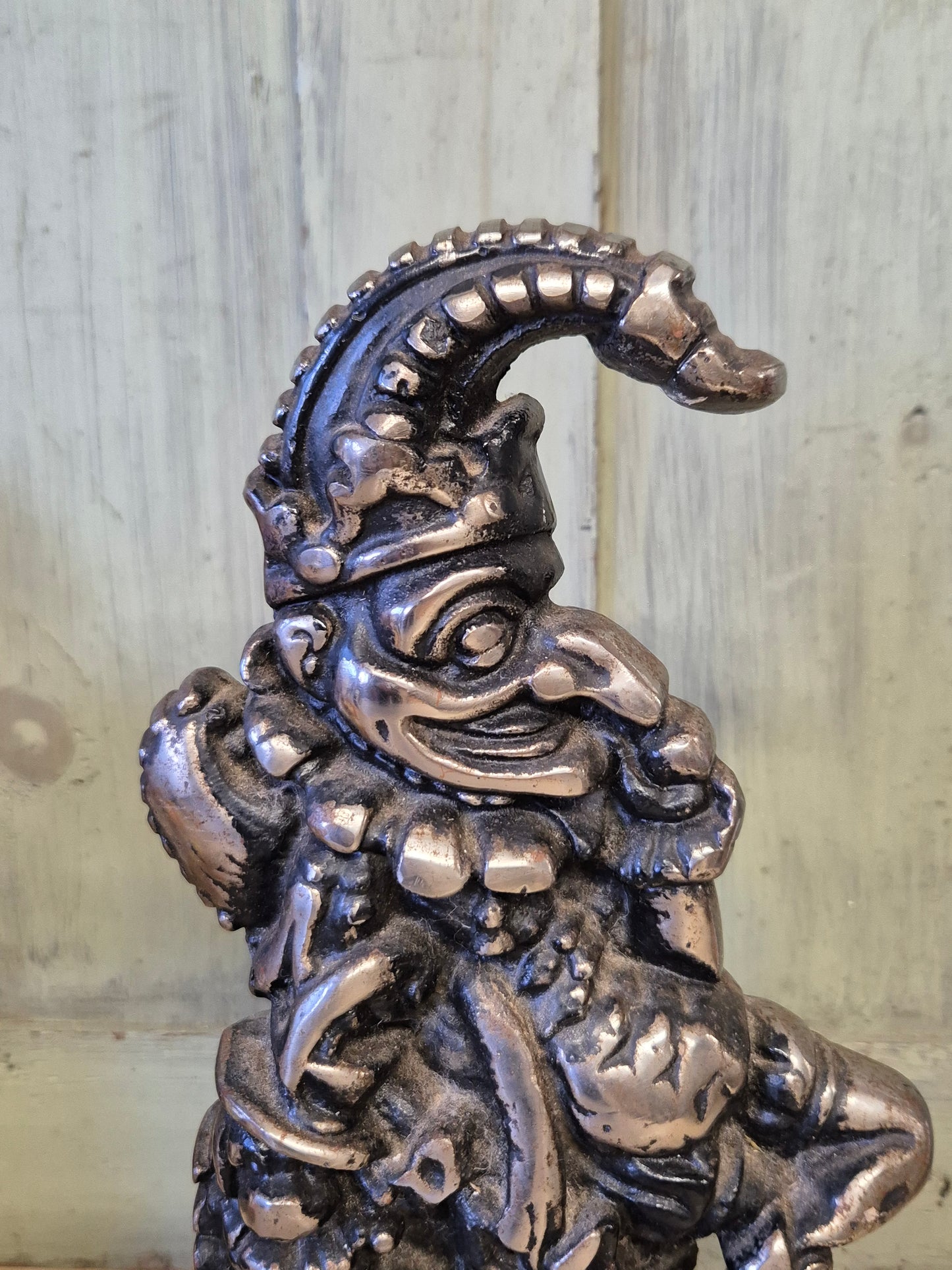 19th Century Cast Iron Mr Punch Door Stop