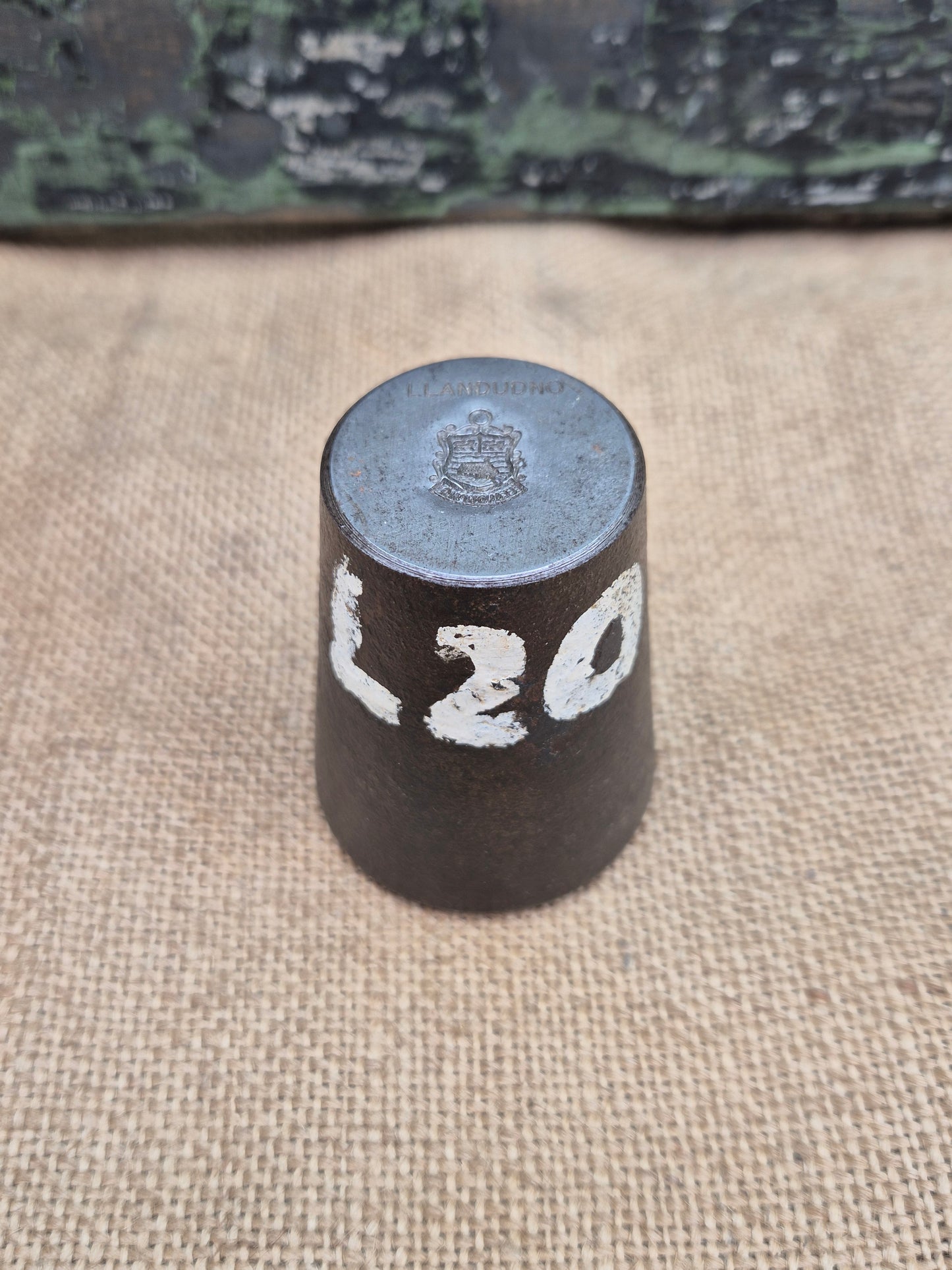 Vintage Silver Charm Making Die Stamp LLANDUDNO in Wales Industrial