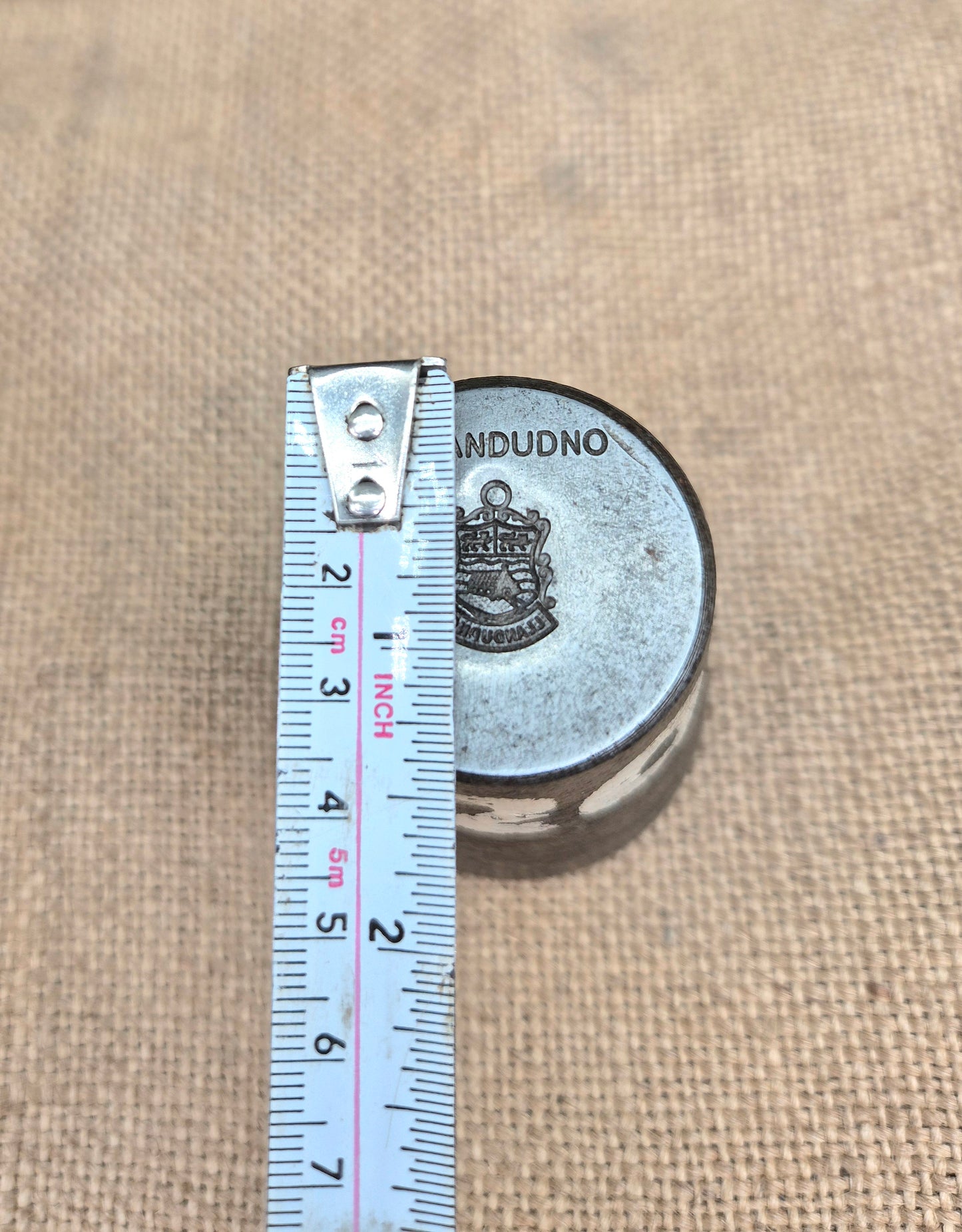 Vintage Silver Charm Making Die Stamp LLANDUDNO in Wales Industrial