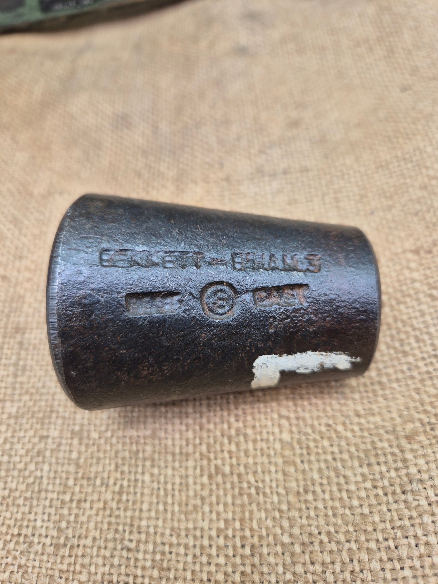 Vintage Silver Charm Making Die Stamp LLANDUDNO in Wales Industrial