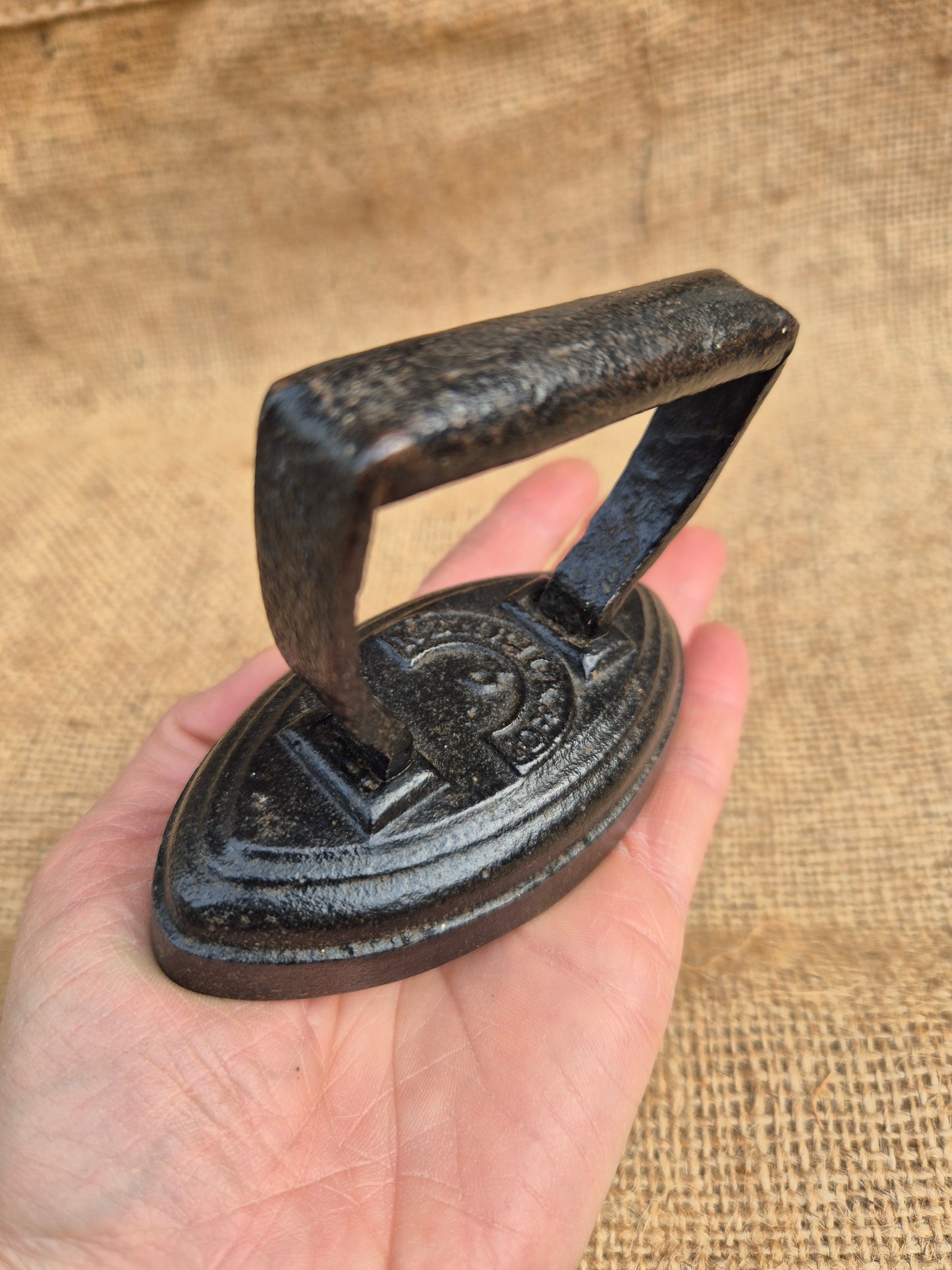 Vintage Small Kenrick No. 3 Cast Iron Sad Flat Iron Kenrick & Sons Rare Small