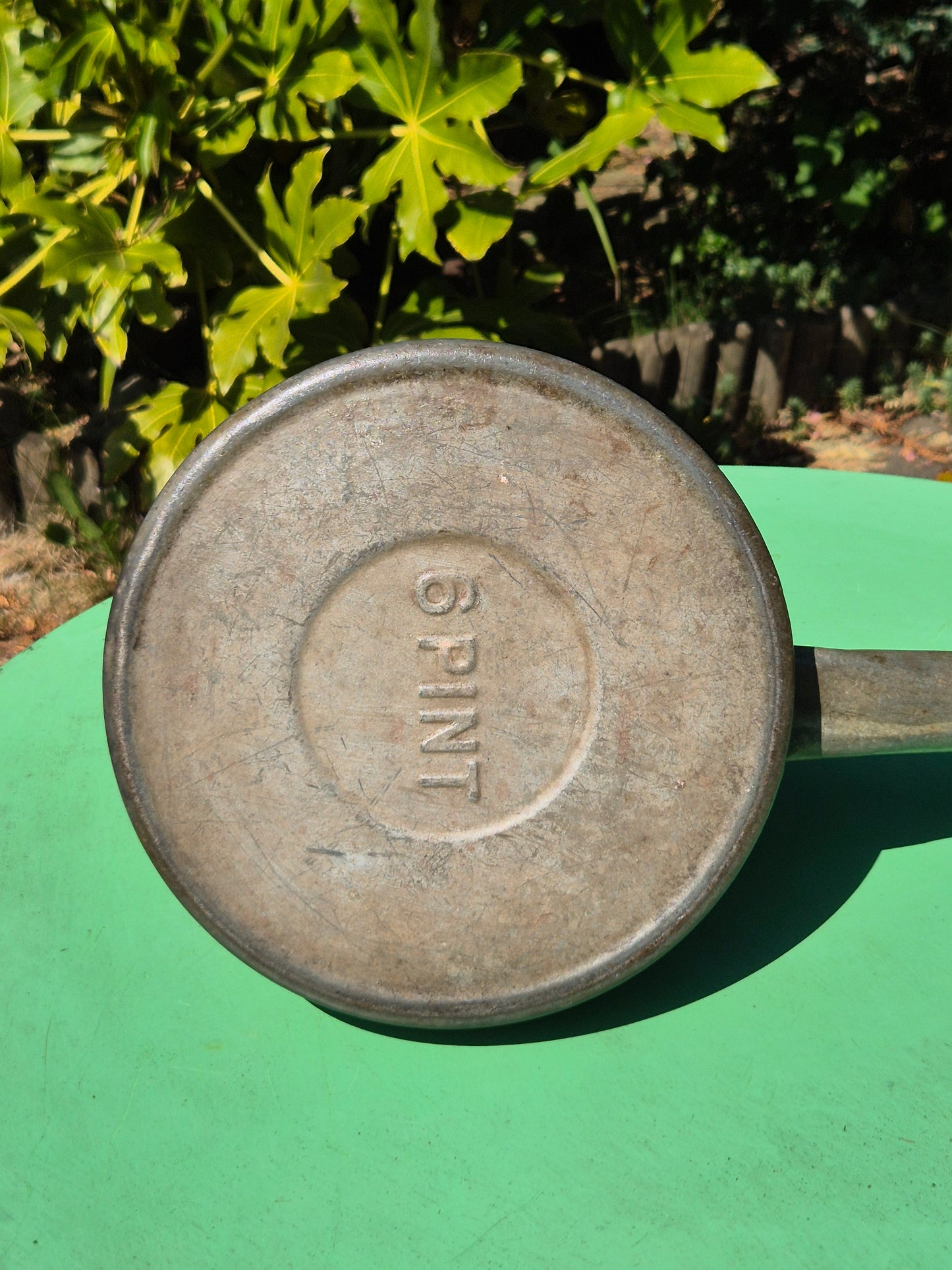 Vintage Galvanised 6 Pint Long Reach Watering Can