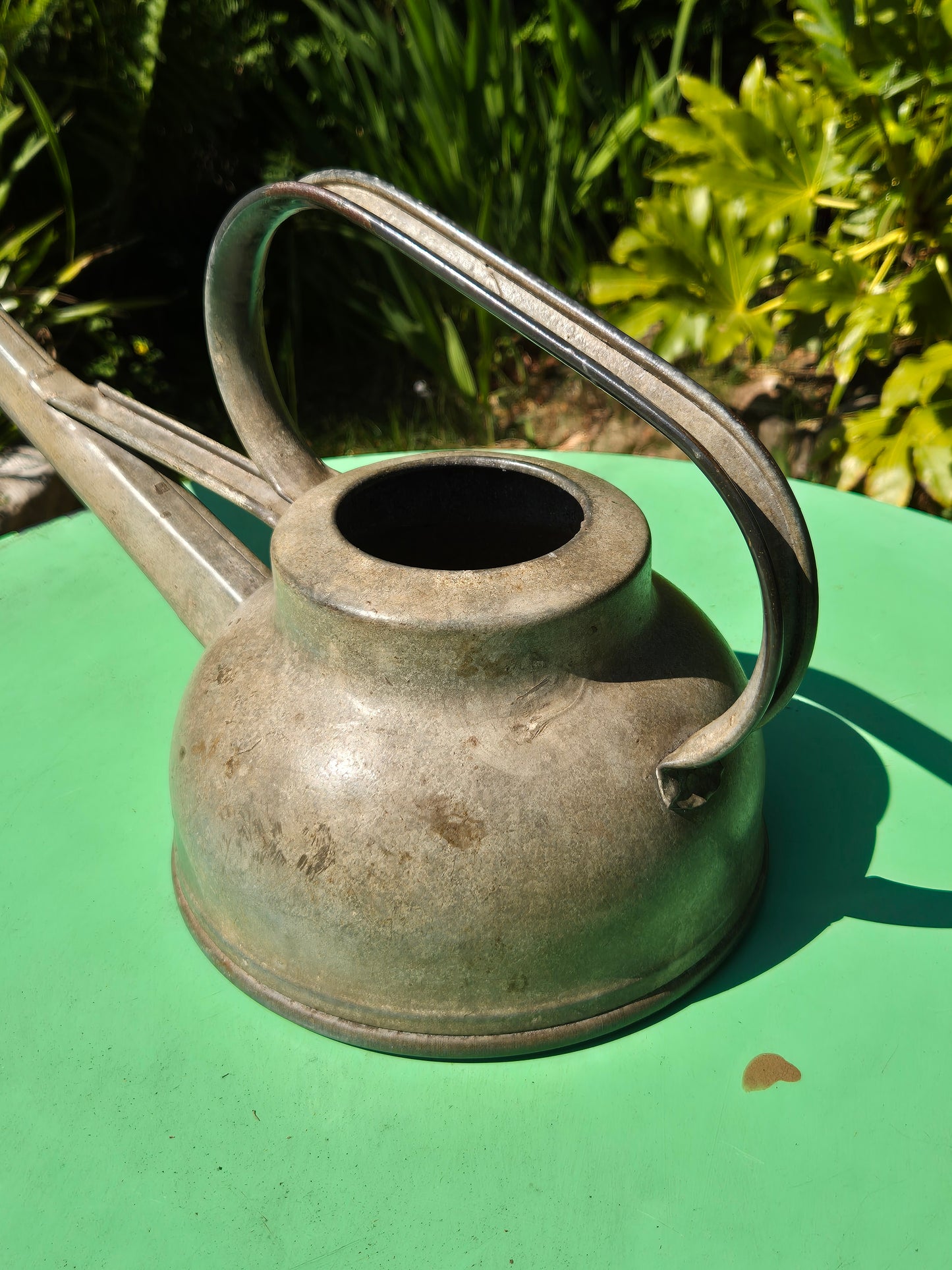Vintage Galvanised 6 Pint Long Reach Watering Can