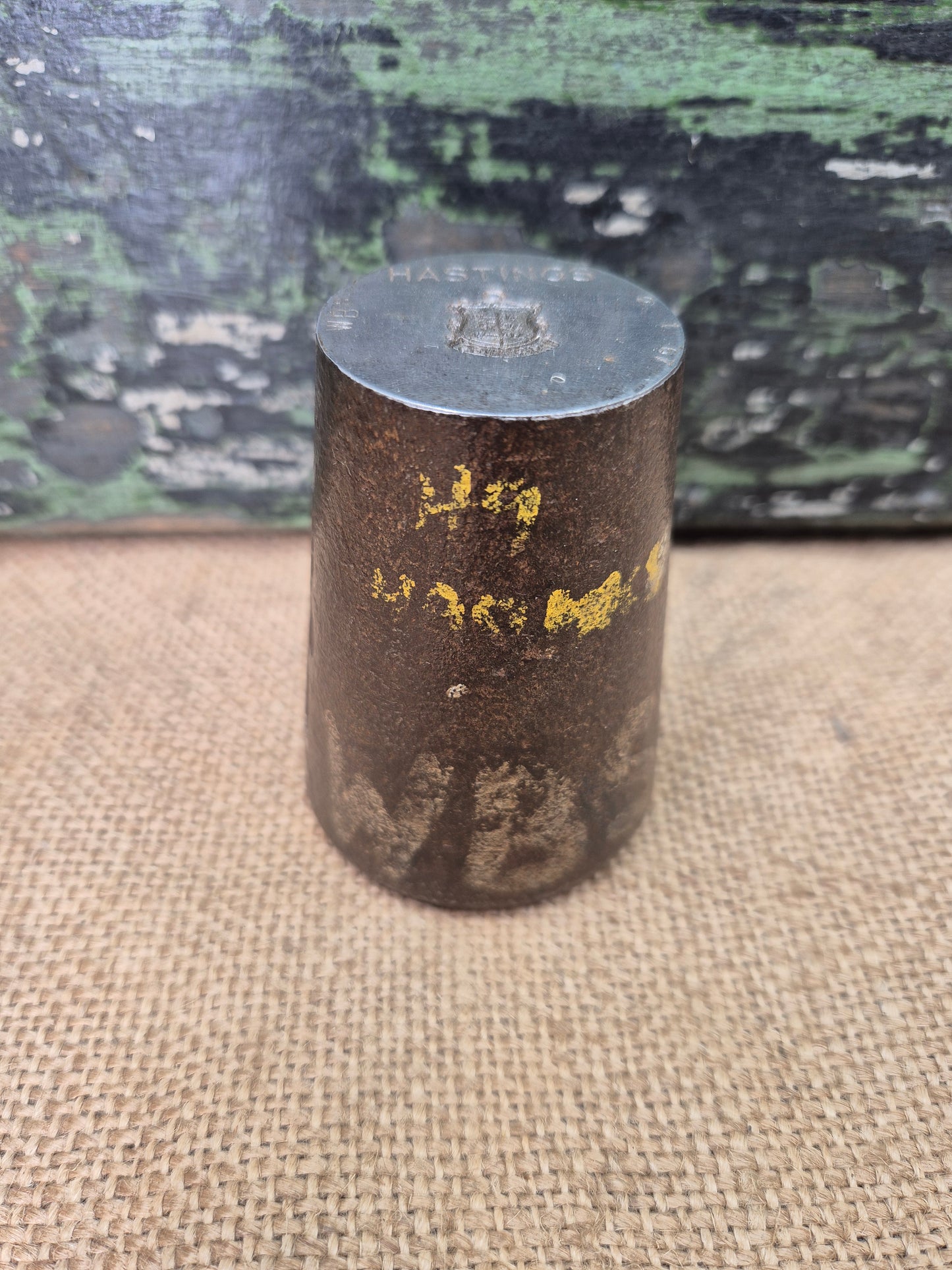 Vintage Silver Charm Making Die Stamp HASTINGS Industrial