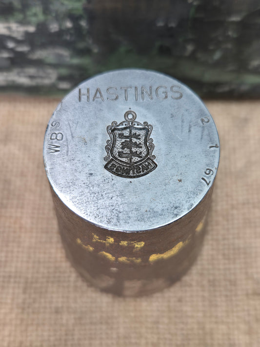 Vintage Silver Charm Making Die Stamp HASTINGS Industrial