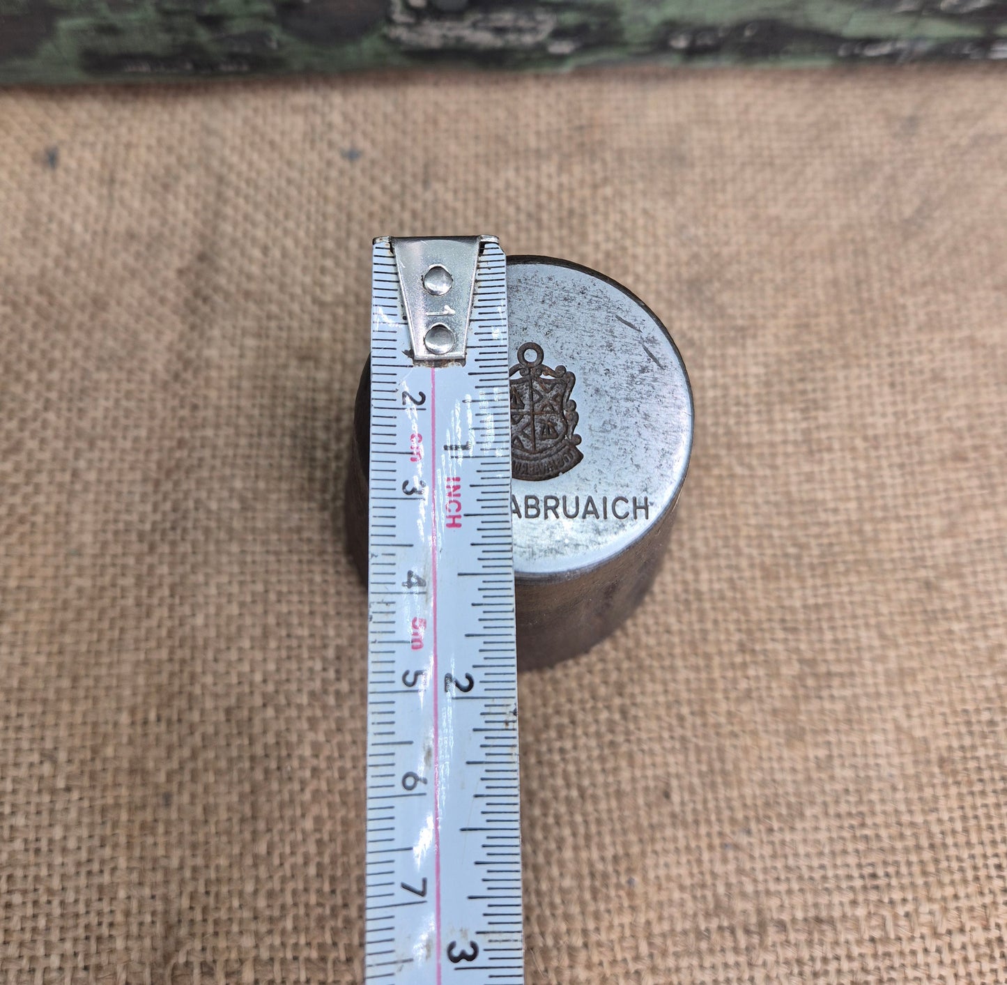 Vintage Silver Charm Making Die Stamp Industrial - Tighnabruaich Scotland