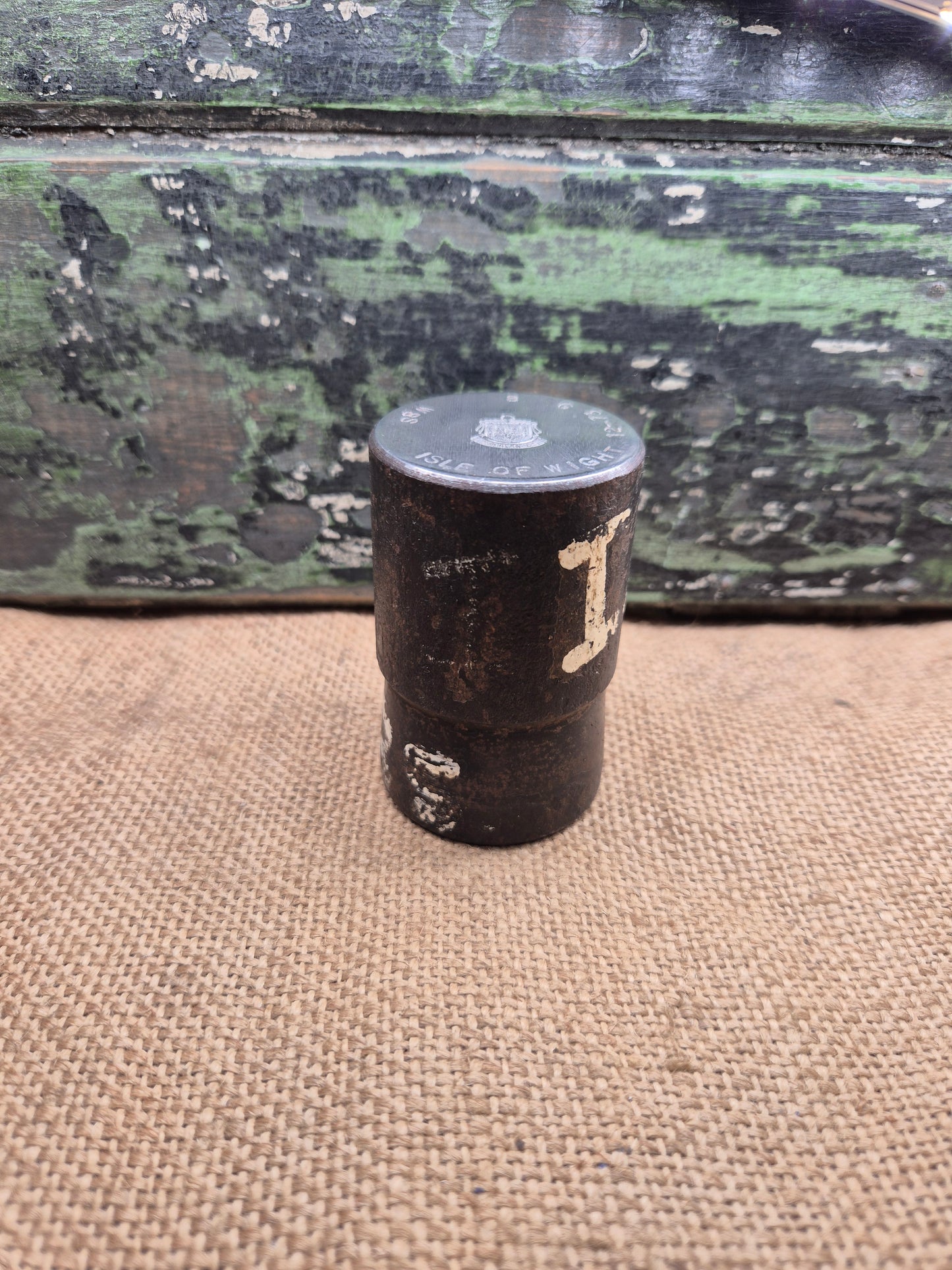 Vintage Silver Charm Making Die Stamp ISLE OF WIGHT Industrial Includes UK Postage