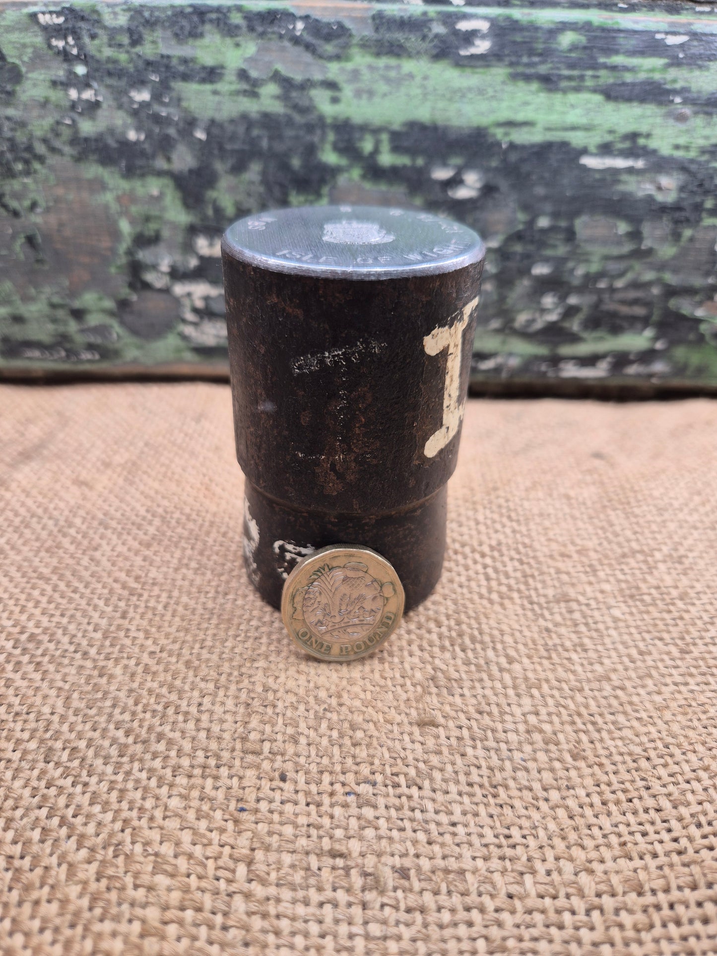 Vintage Silver Charm Making Die Stamp ISLE OF WIGHT Industrial Includes UK Postage