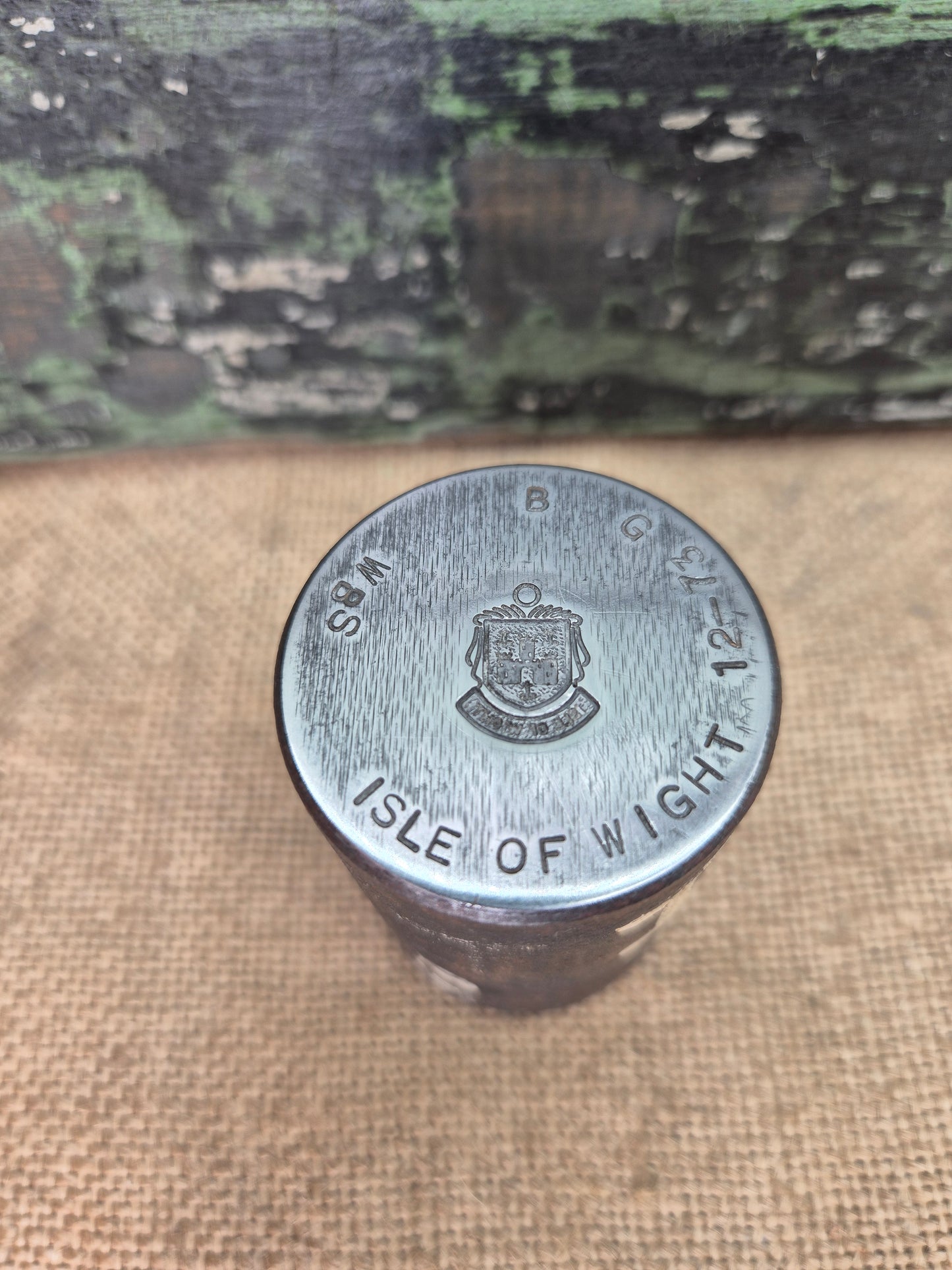 Vintage Silver Charm Making Die Stamp ISLE OF WIGHT Industrial Includes UK Postage