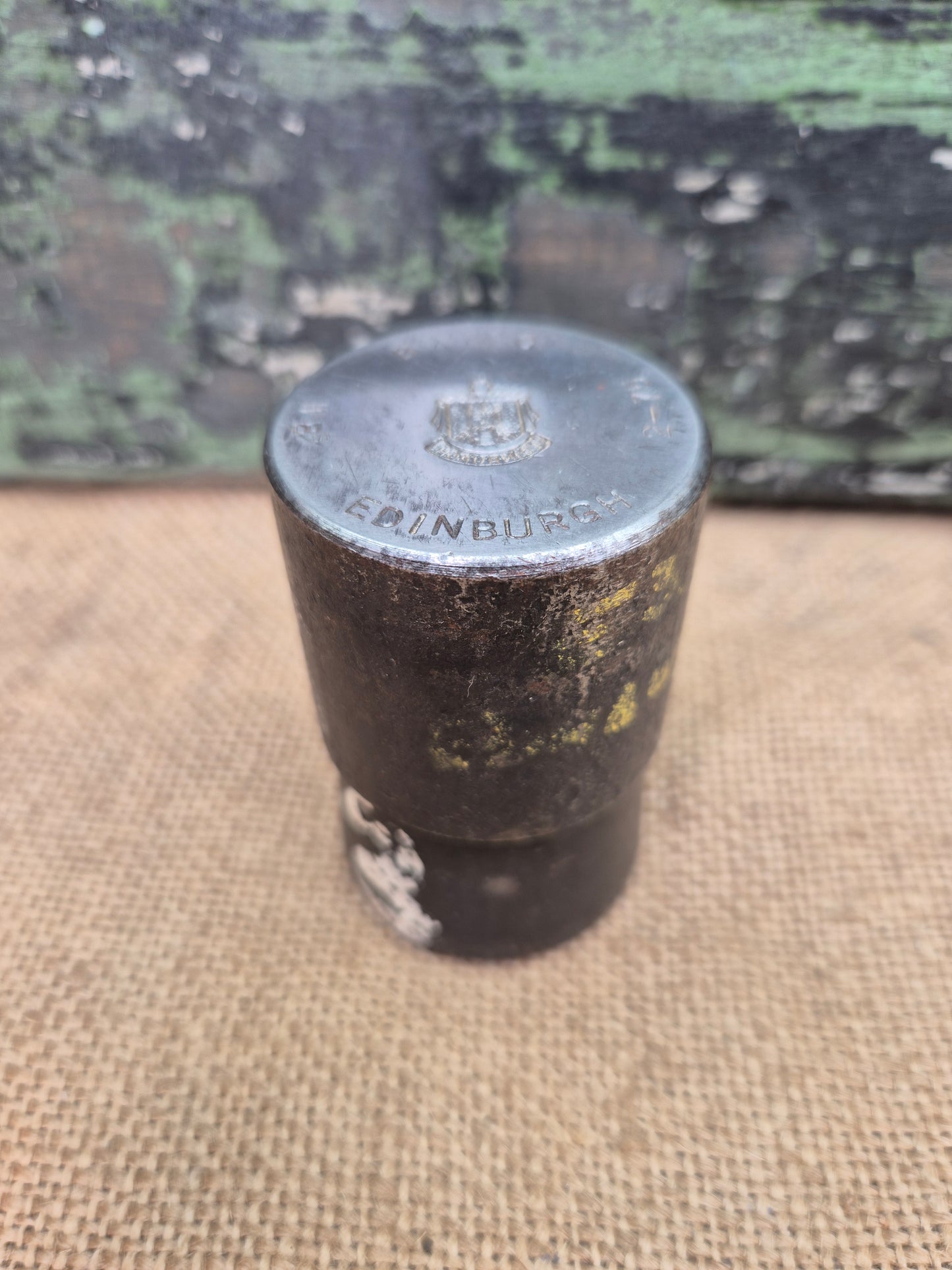 Vintage Silver Charm Making Die Stamp EDINBURGH Industrial
