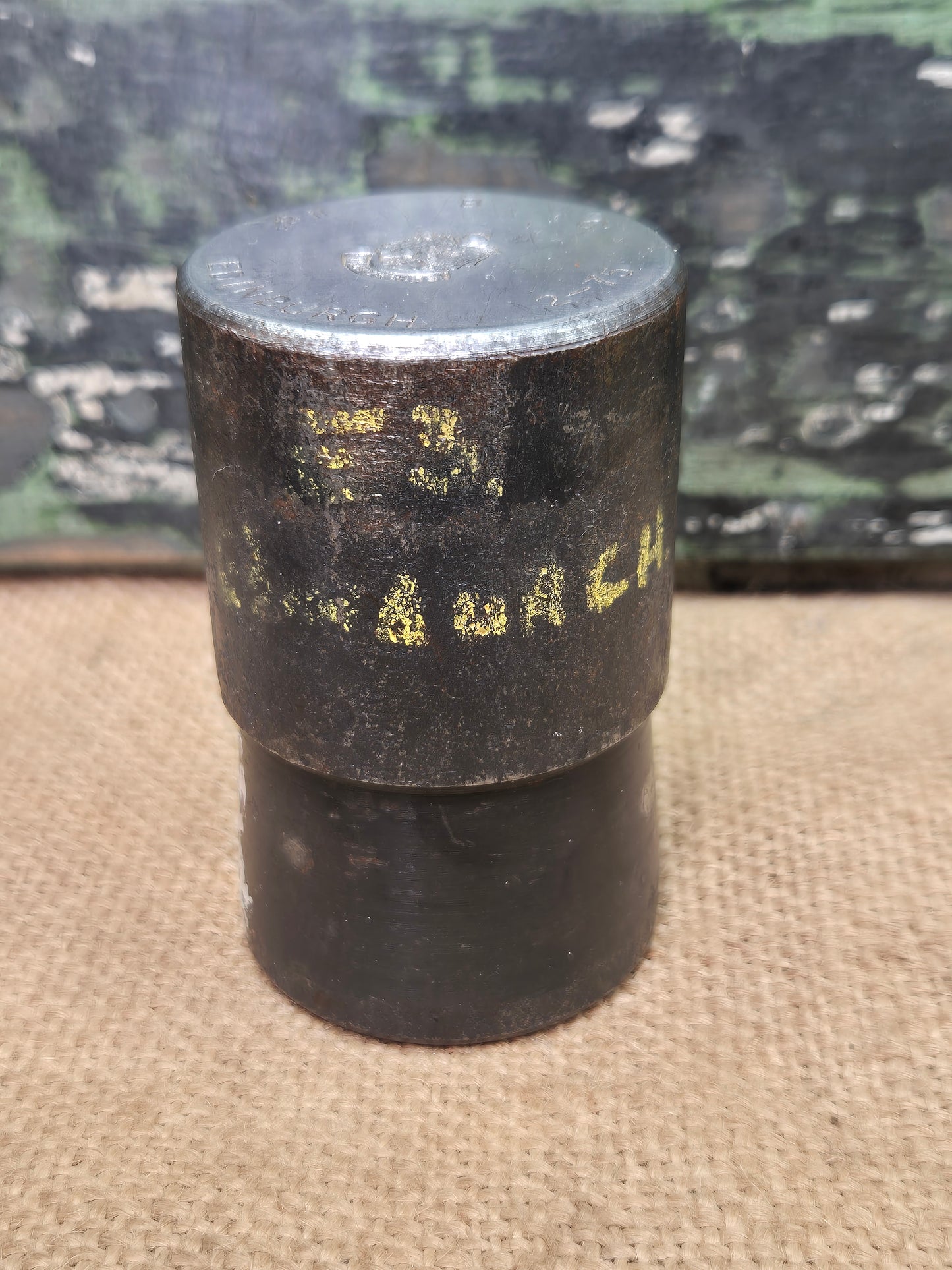 Vintage Silver Charm Making Die Stamp EDINBURGH Industrial