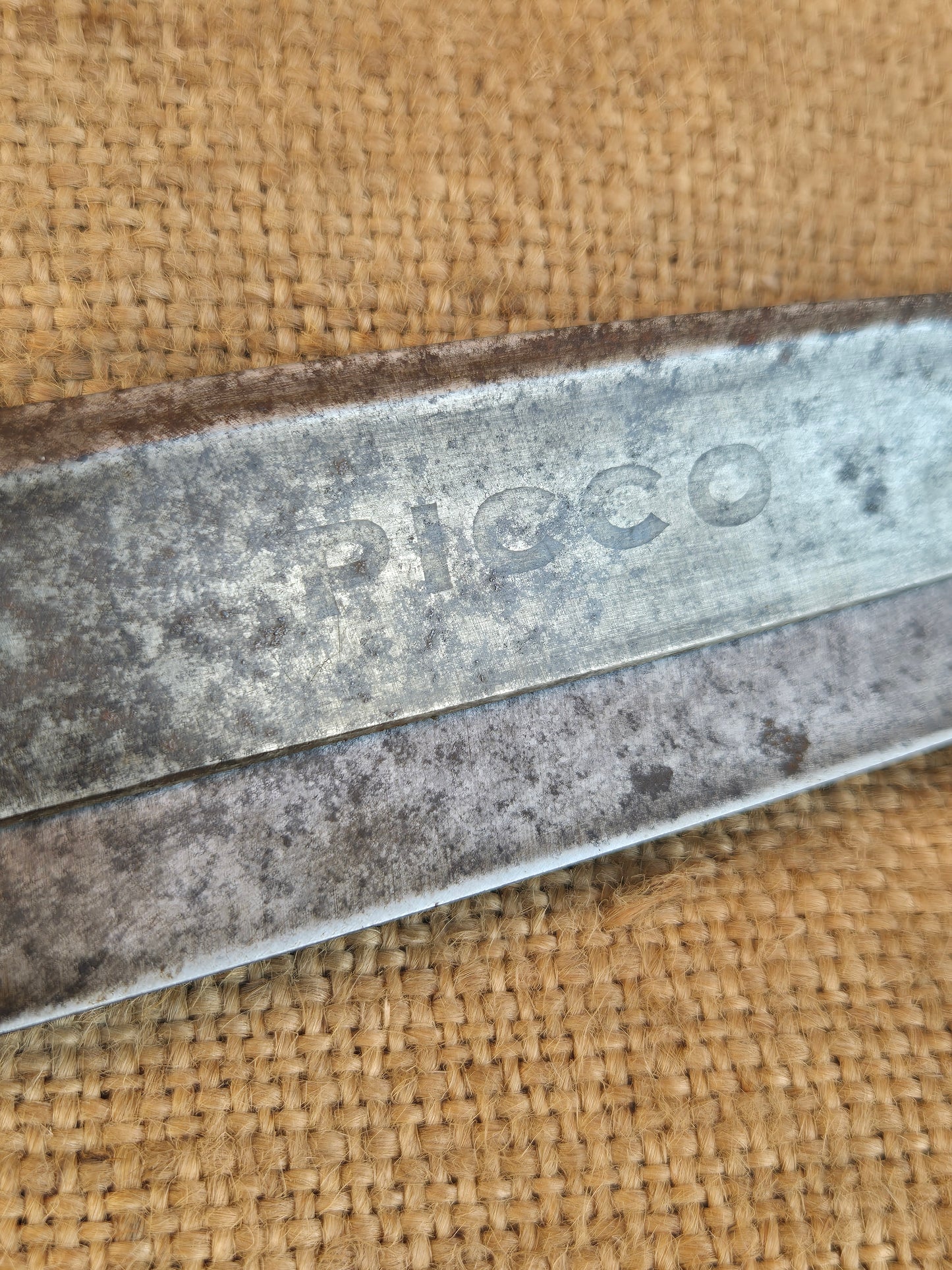 Vintage Tailor Fabric Upholstery Scissors Shears PICCO Brass Nut