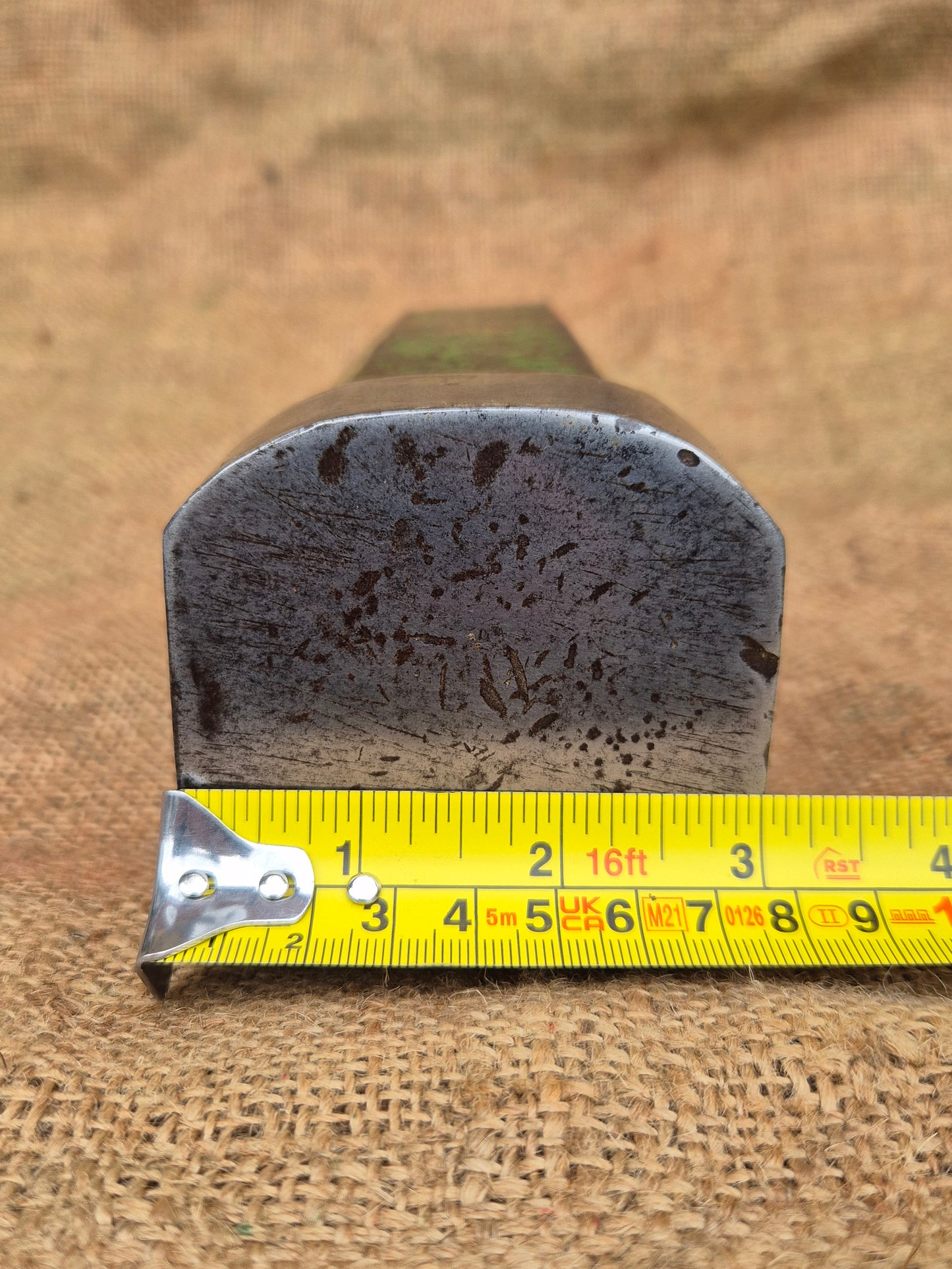 Large Blacksmiths Anvil Stake Stump Hardy Hole Tinsmiths Forge Metalwork vintage Postage Included