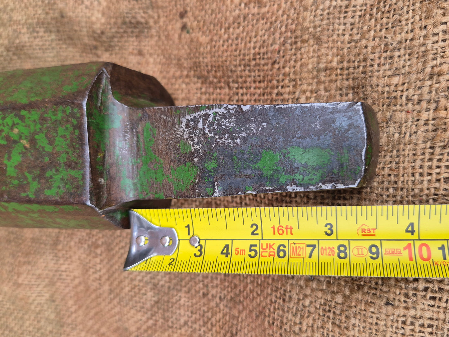 Large Blacksmiths Anvil Stake Stump Hardy Hole Tinsmiths Forge Metalwork vintage Postage Included