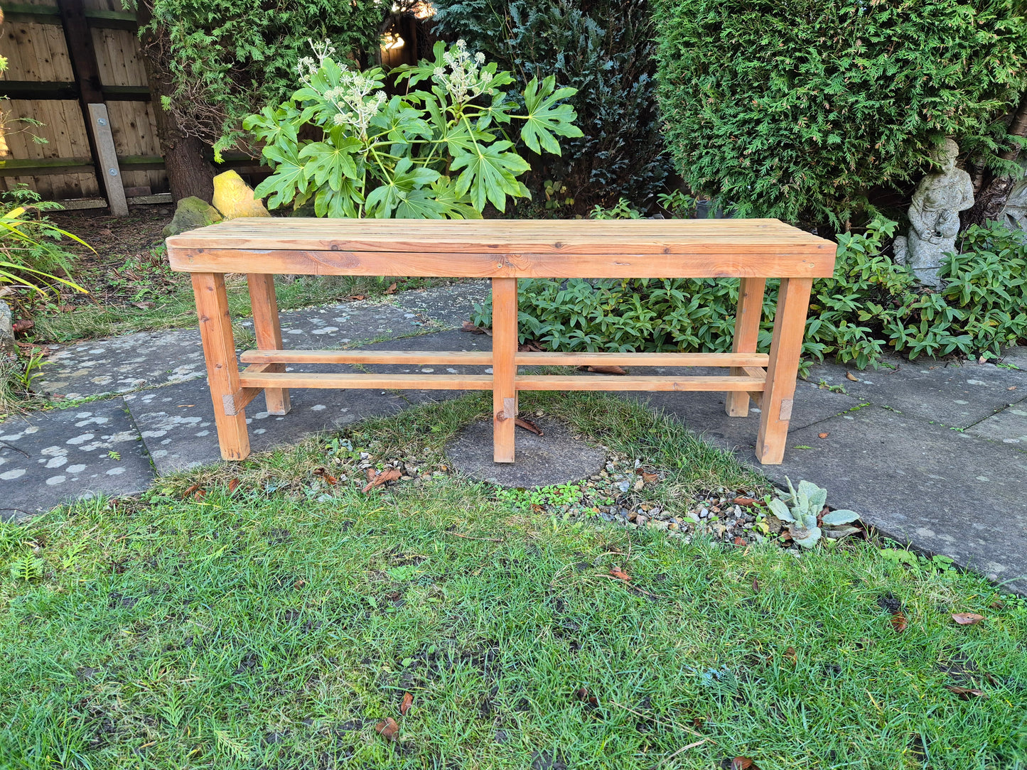 Vintage Bargeware Hand Painted Stool