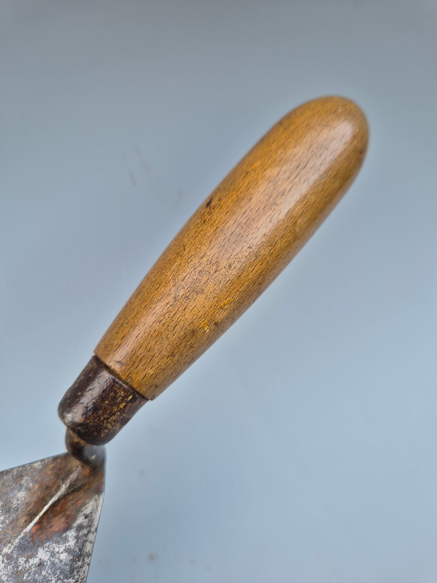 Vintage WHS Hunt & Sons England 6" Brick Pointing Trowel Masons Crown Mark