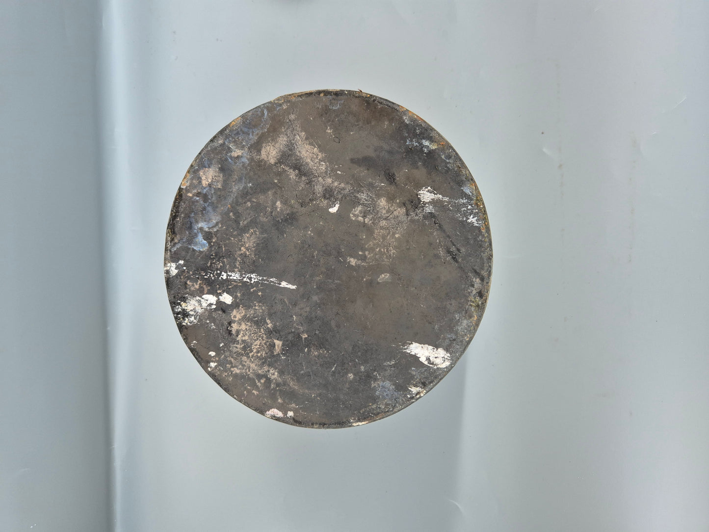 Vintage Paint Brushes x 5 & Metal Paint Kettle Pot Industrial Galvanised Bucket