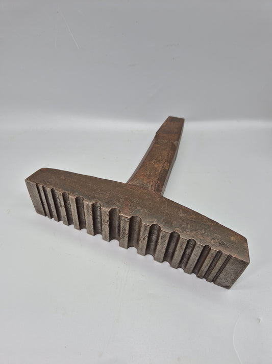 Vintage Large Blacksmiths Anvil Forming Creasing Stake Forge Metalwork Tinsmiths Postage Included