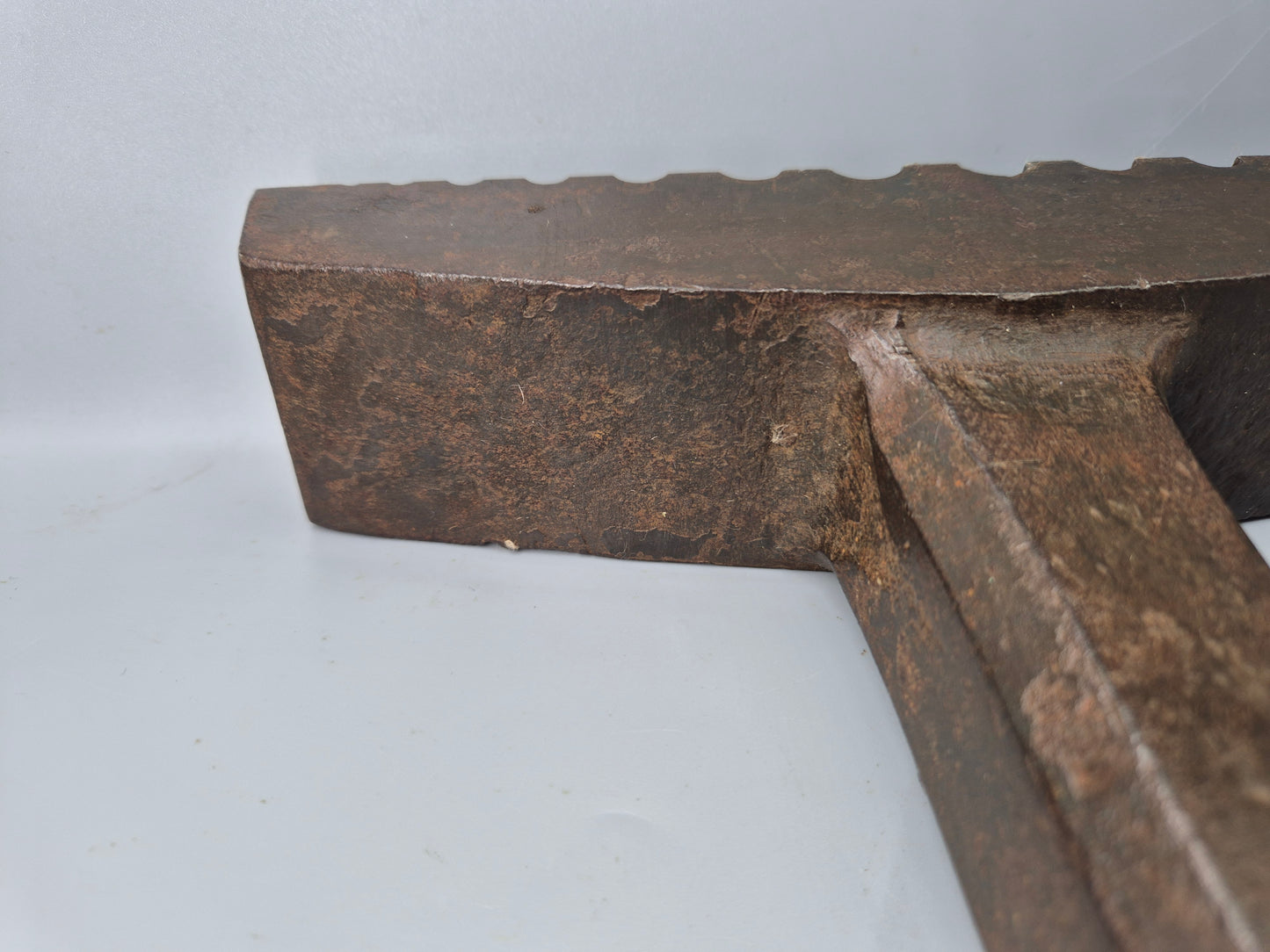 Vintage Large Blacksmiths Anvil Forming Creasing Stake Forge Metalwork Tinsmiths Postage Included