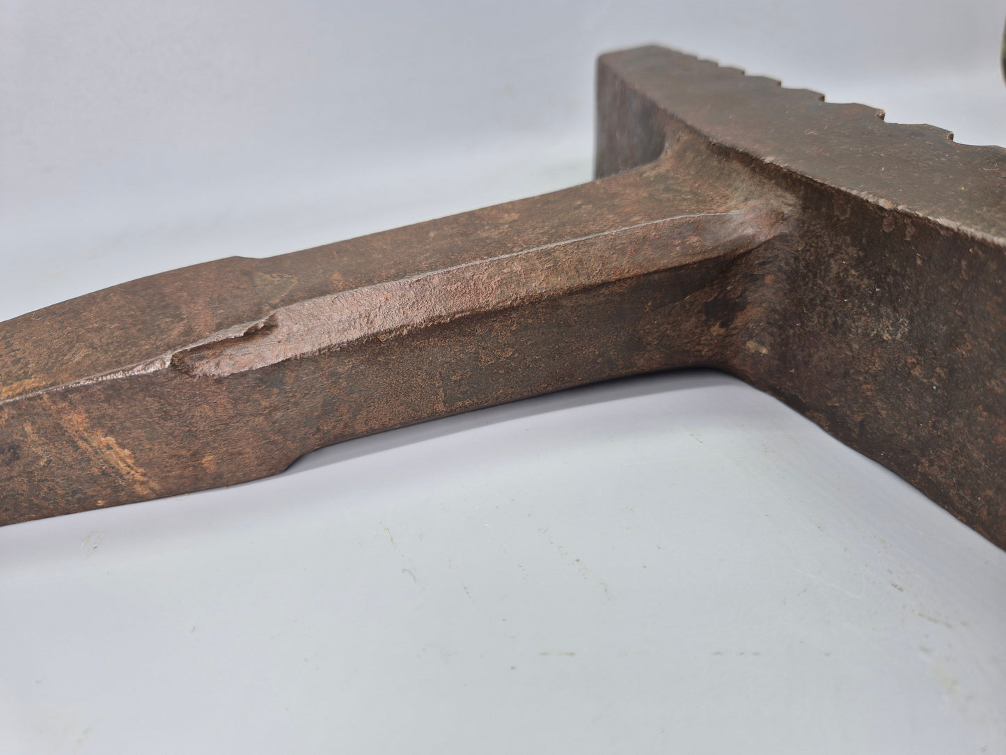 Vintage Large Blacksmiths Anvil Forming Creasing Stake Forge Metalwork Tinsmiths Postage Included