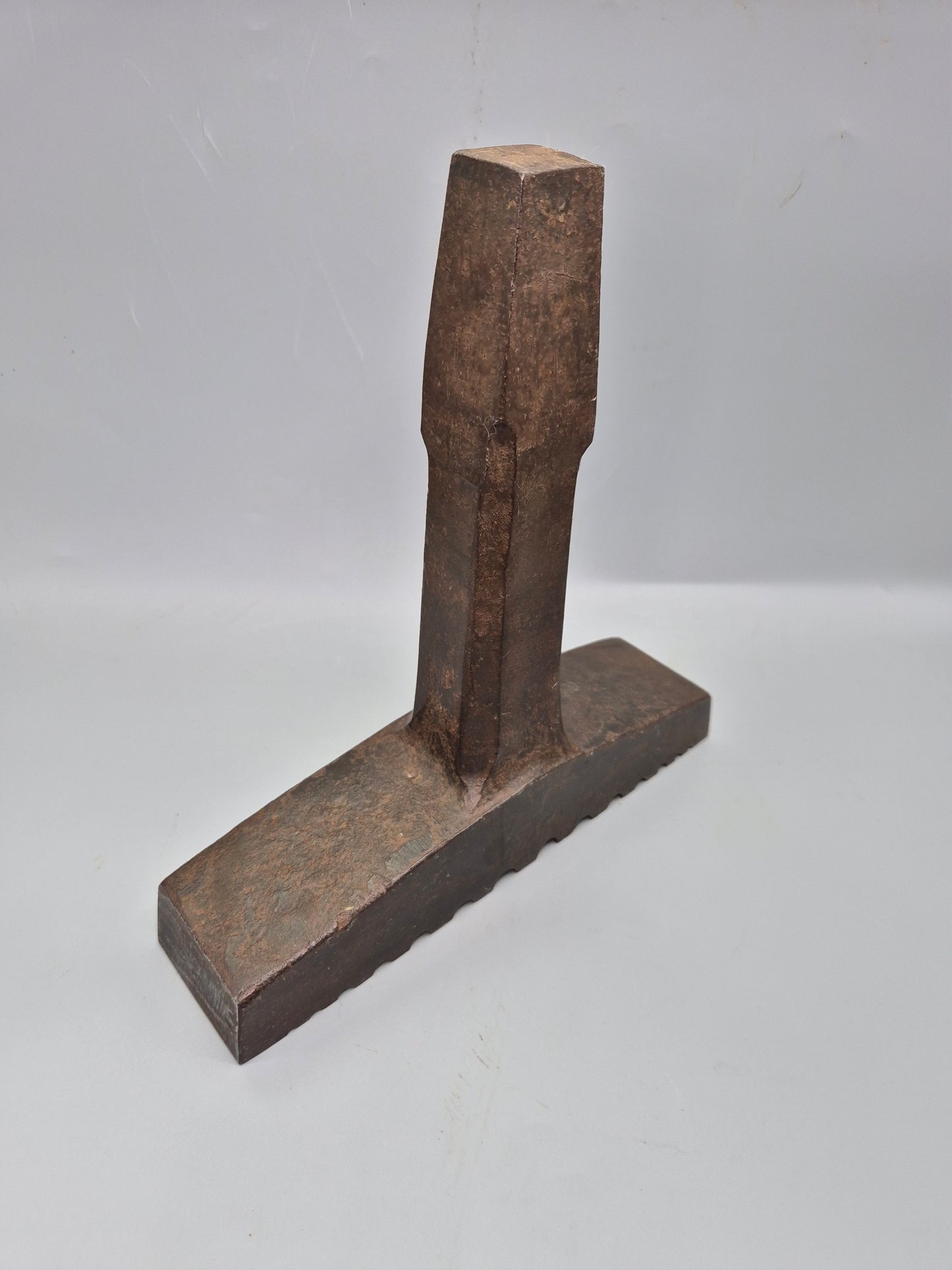 Vintage Large Blacksmiths Anvil Forming Creasing Stake Forge Metalwork Tinsmiths Postage Included