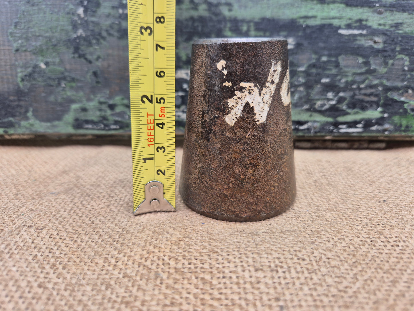 Vintage Steel Stamp - Silver Charm Making Die Stamp WORCESTER Industrial