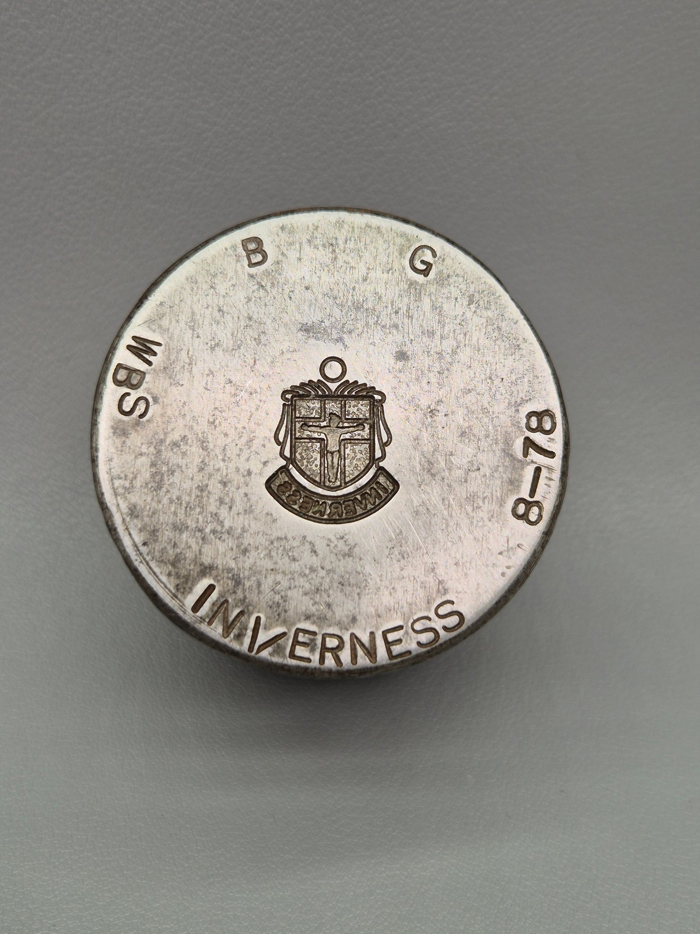 Vintage Silver Charm Making Die Stamp INVERNESS Industrial