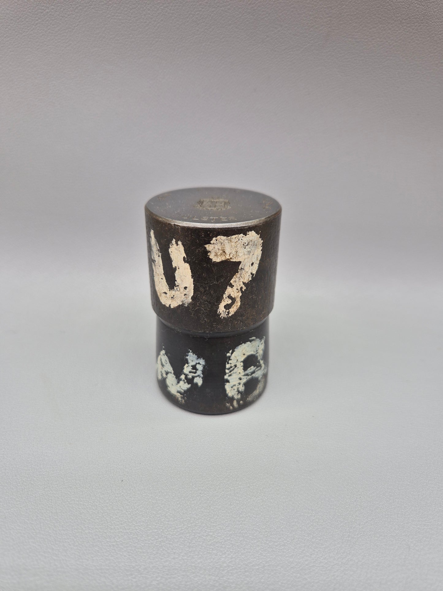 Vintage Steel Stamp - Silver Charm Making Die Stamp ULSTER Industrial