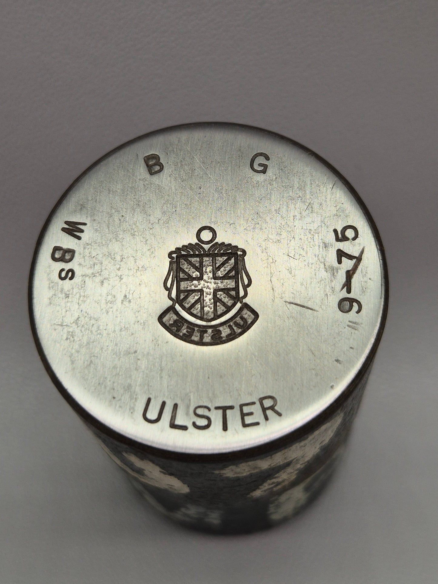 Vintage Steel Stamp - Silver Charm Making Die Stamp ULSTER Industrial
